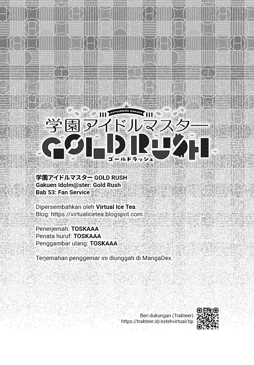 Gakuen Idolmaster: Gold Rush Chapter 53 - halaman 21