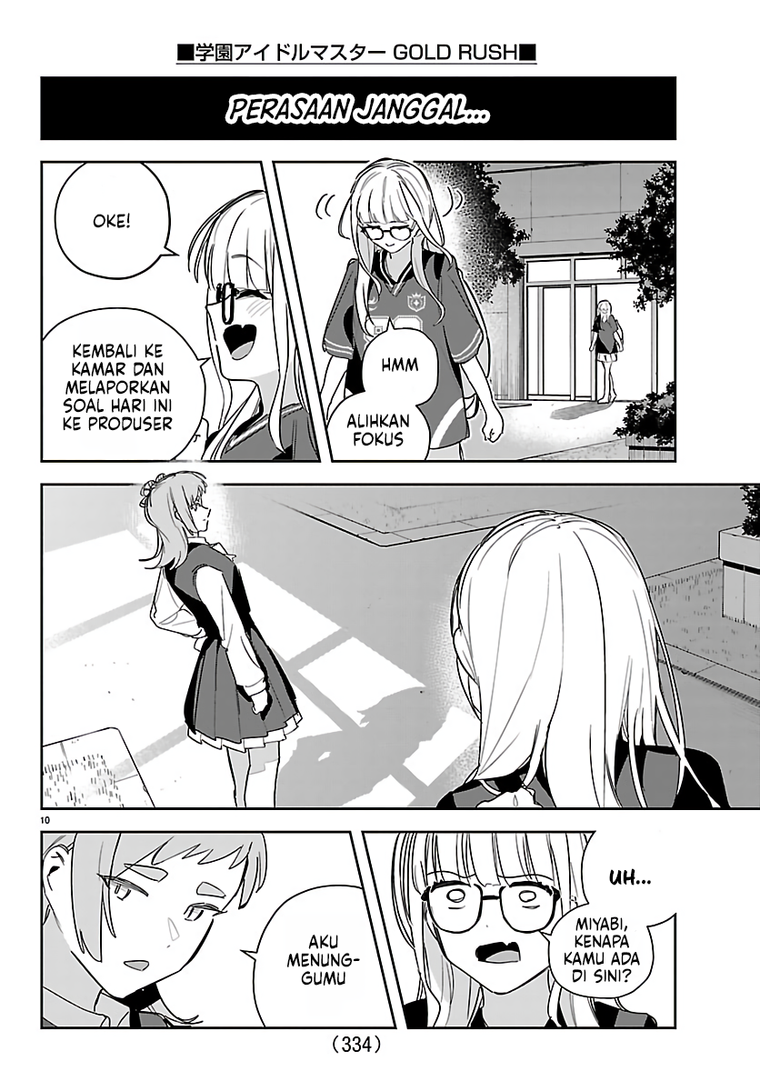 Gakuen Idolmaster: Gold Rush Chapter 55 - halaman 10