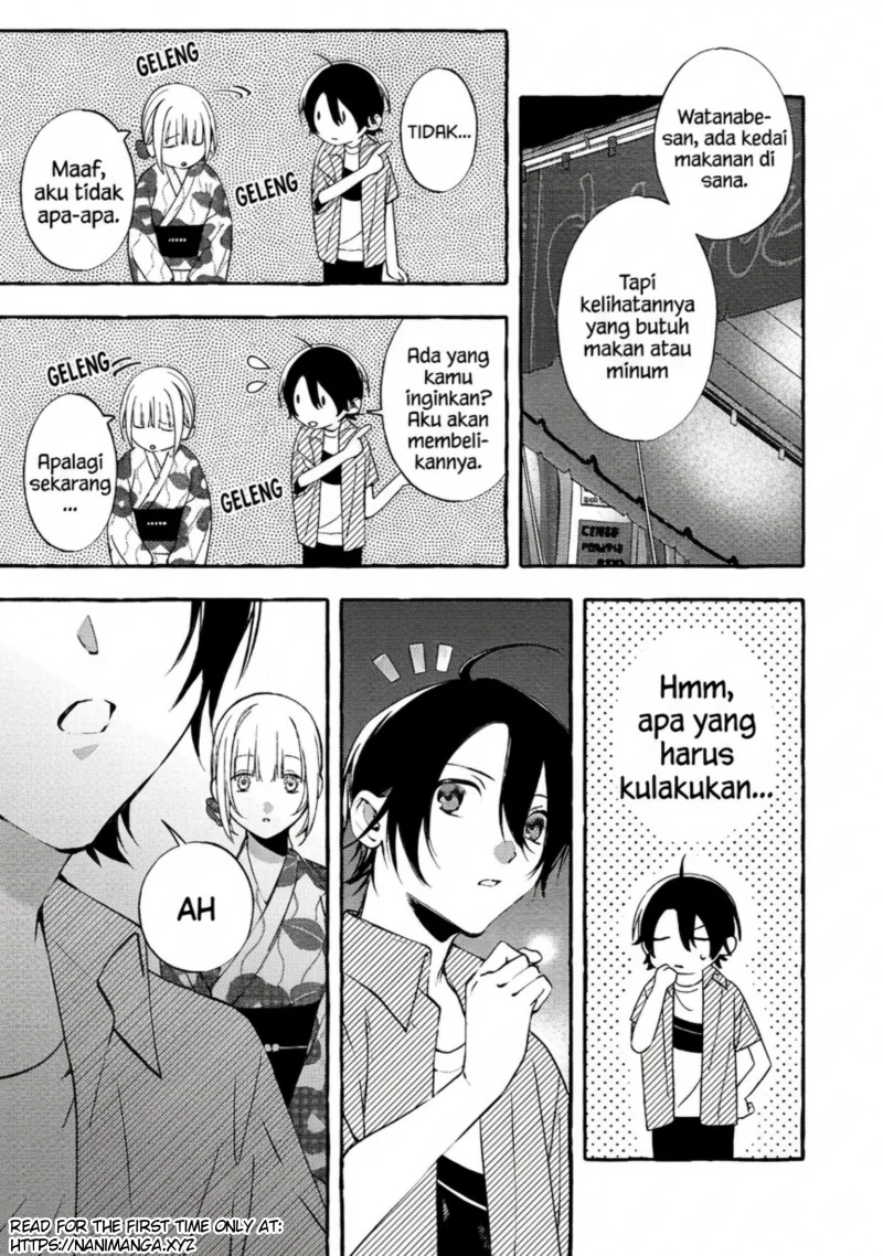 Gakuen no Madonna no Watanabe san ga, Naze ka Maishu Yotei wo Kitekuru Chapter 10.1 - halaman 14