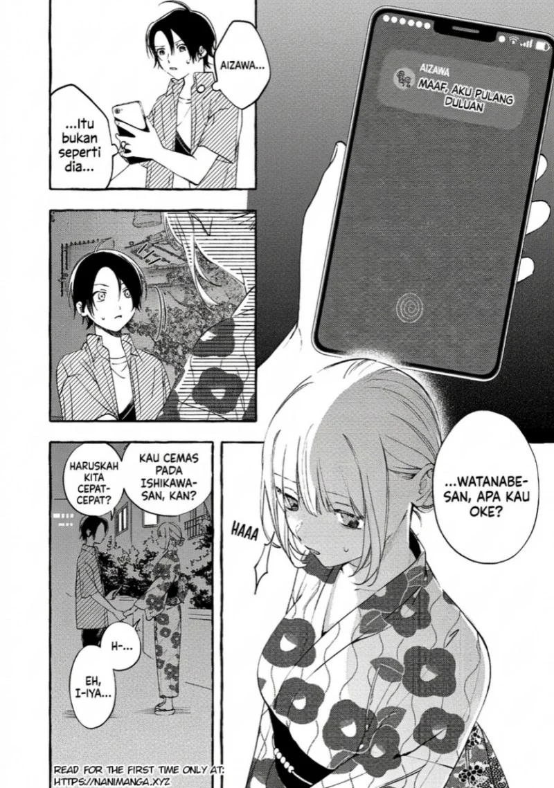 Gakuen no Madonna no Watanabe san ga, Naze ka Maishu Yotei wo Kitekuru Chapter 10.1 - halaman 3