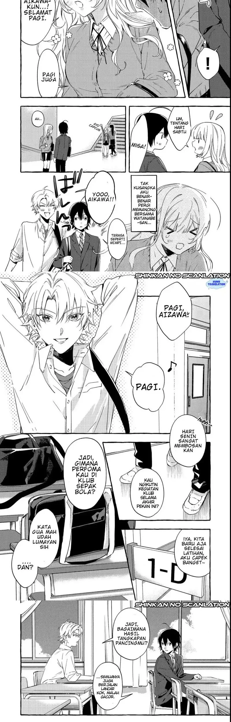 Gakuen no Madonna no Watanabe san ga, Naze ka Maishu Yotei wo Kitekuru Chapter 2 - halaman 2