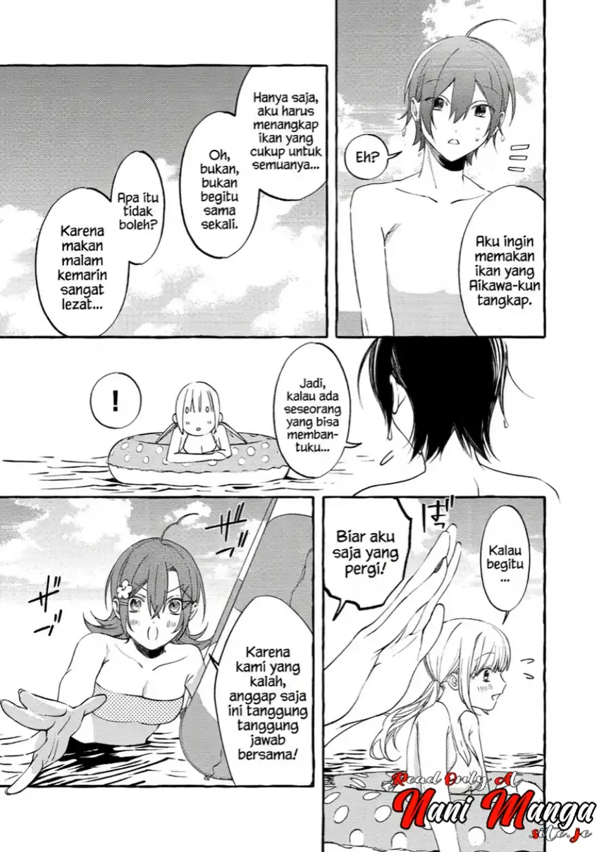Gakuen no Madonna no Watanabe san ga, Naze ka Maishu Yotei wo Kitekuru Chapter 7.1 - halaman 16