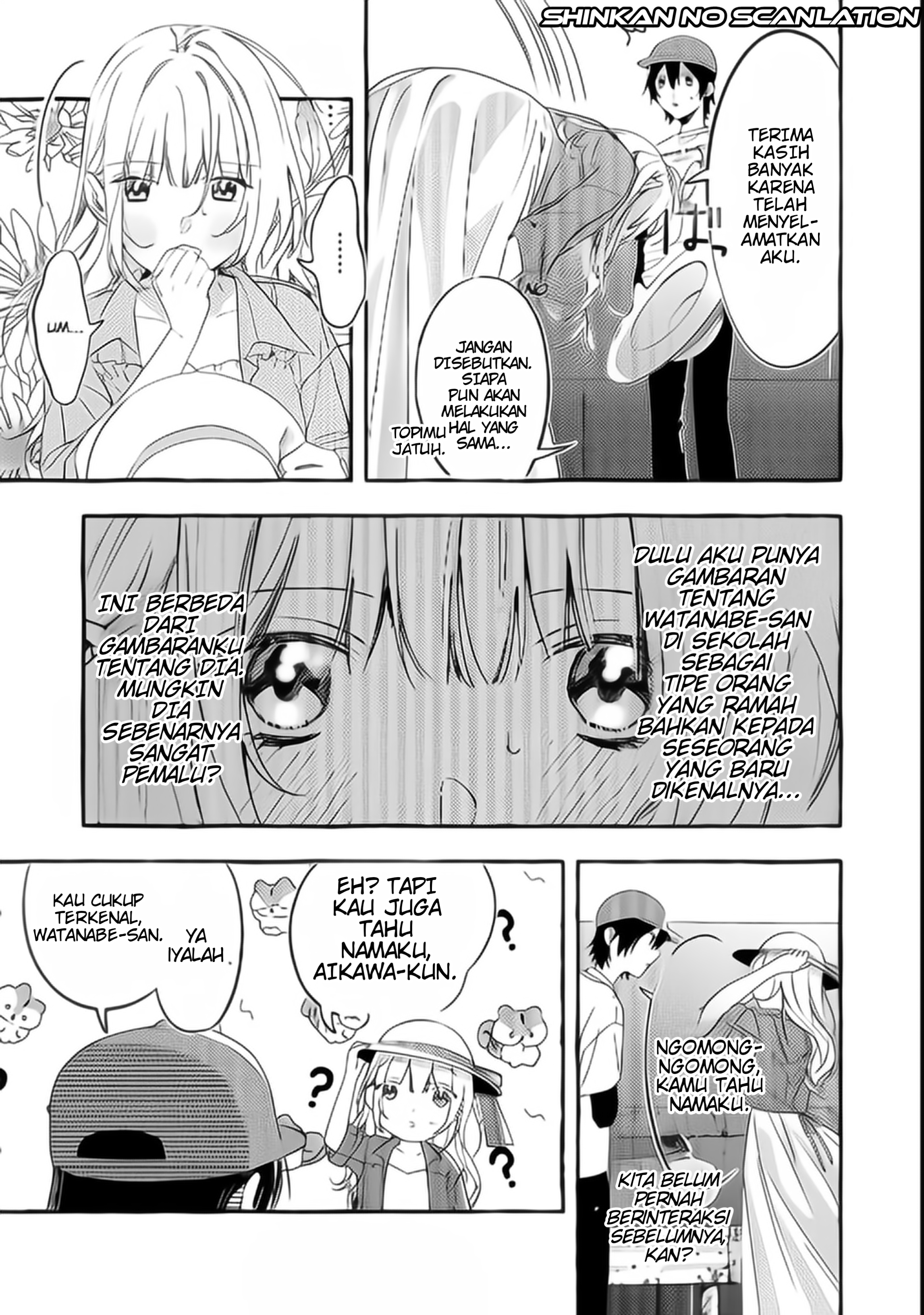 Gakuen no Madonna no Watanabe-san ga, Nazeka Maishuu Yotei wo Kiitekuru @comic Chapter 1 - halaman 14