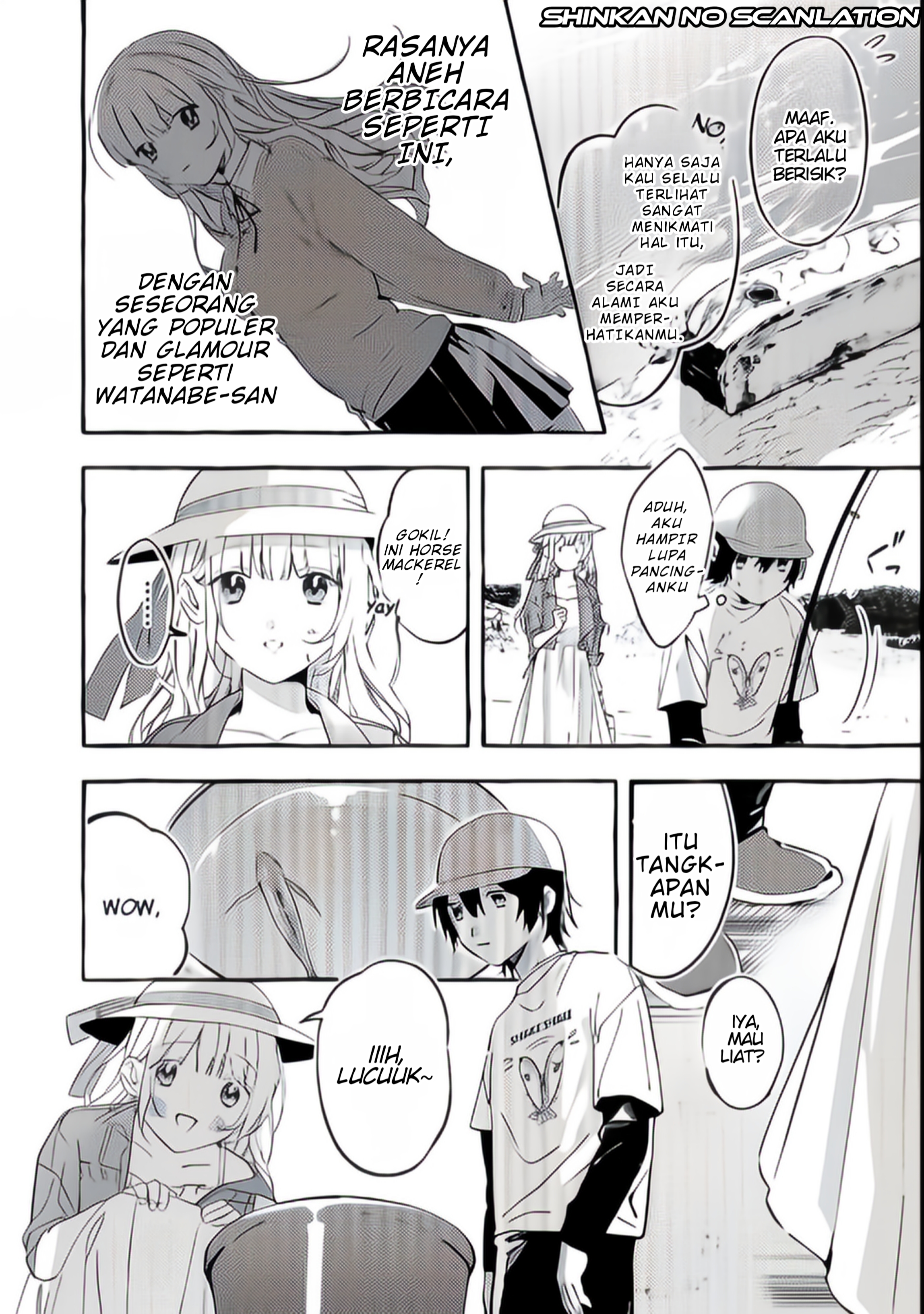 Gakuen no Madonna no Watanabe-san ga, Nazeka Maishuu Yotei wo Kiitekuru @comic Chapter 1 - halaman 15