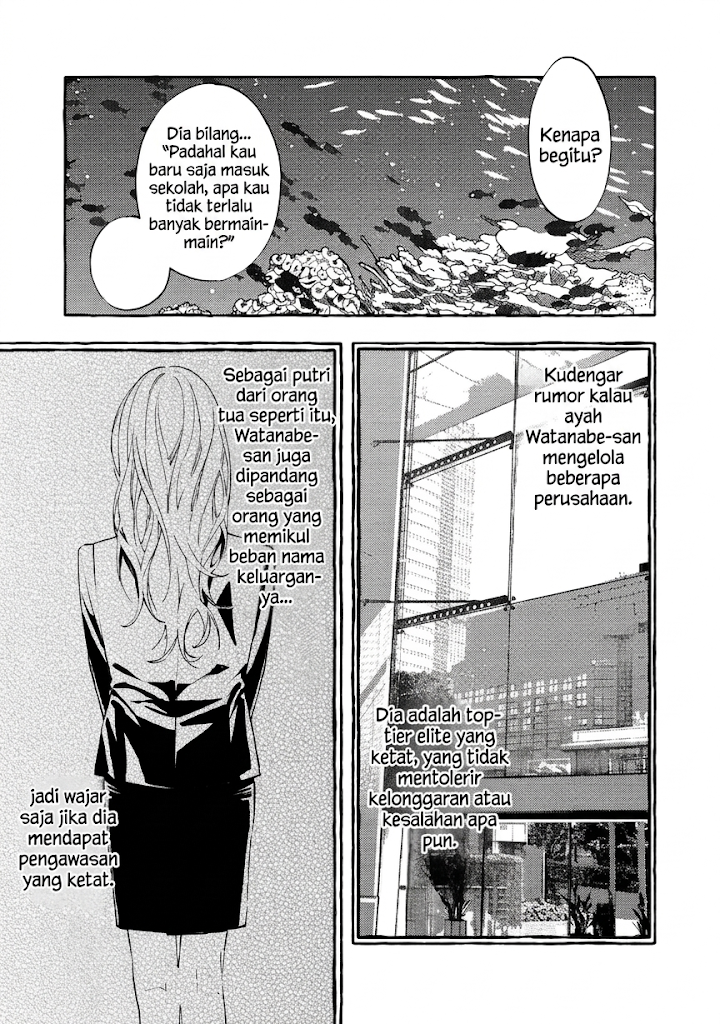 Gakuen no Madonna no Watanabe-san ga, Nazeka Maishuu Yotei wo Kiitekuru @comic Chapter 5 - halaman 16