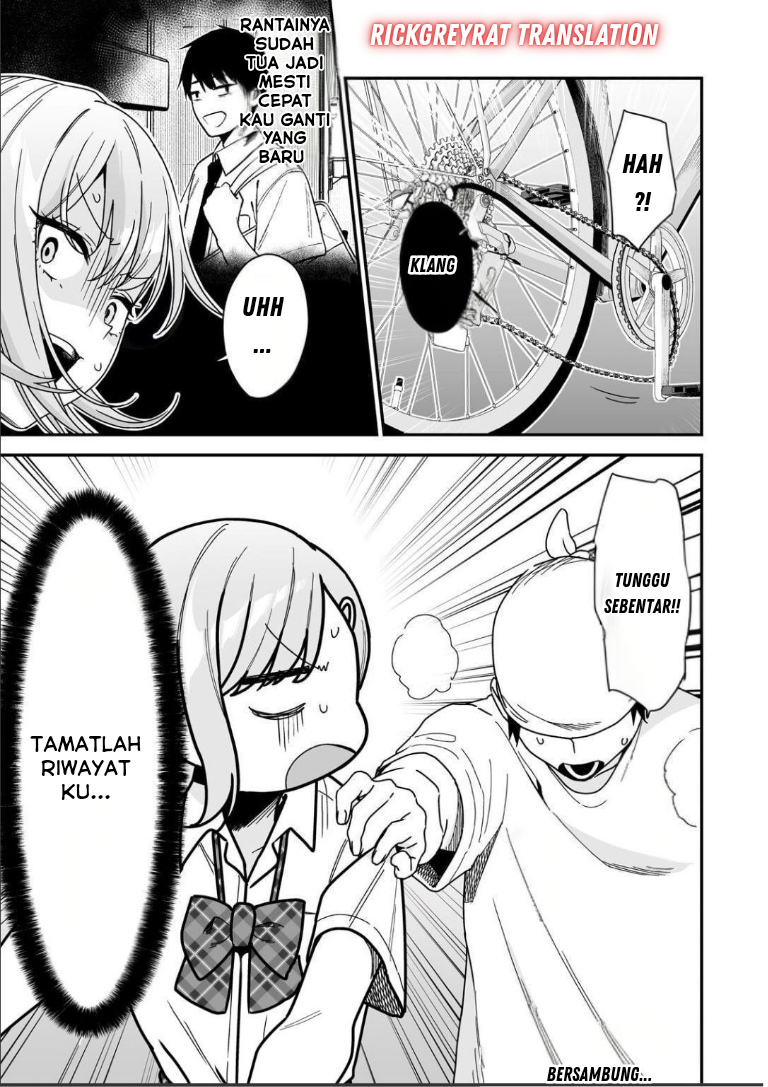 Gal no Jitensha wo Naoshitara Natsukareta Chapter 2.2 - halaman 15