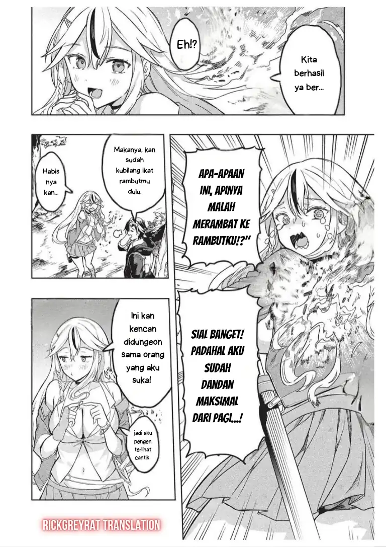 Gal to Dungeon to Shuukai Okure no Tansaku Eiyuutan ~Moto Legend Ima wa Wakeari tei Rank Tansakushana Ore ga, S-Kyuu Gal ni Natsukare Makutte Ikusei wo Makase Sareta~ Chapter 6 - halaman 14