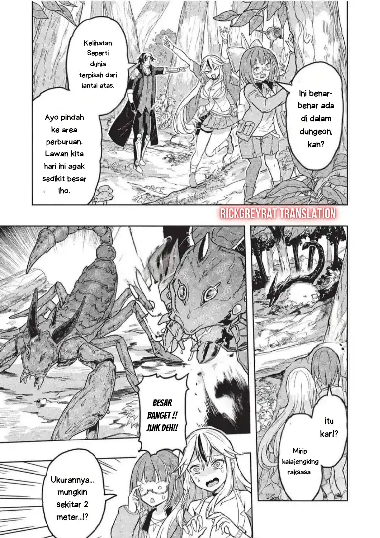 Gal to Dungeon to Shuukai Okure no Tansaku Eiyuutan ~Moto Legend Ima wa Wakeari tei Rank Tansakushana Ore ga, S-Kyuu Gal ni Natsukare Makutte Ikusei wo Makase Sareta~ Chapter 6 - halaman 5