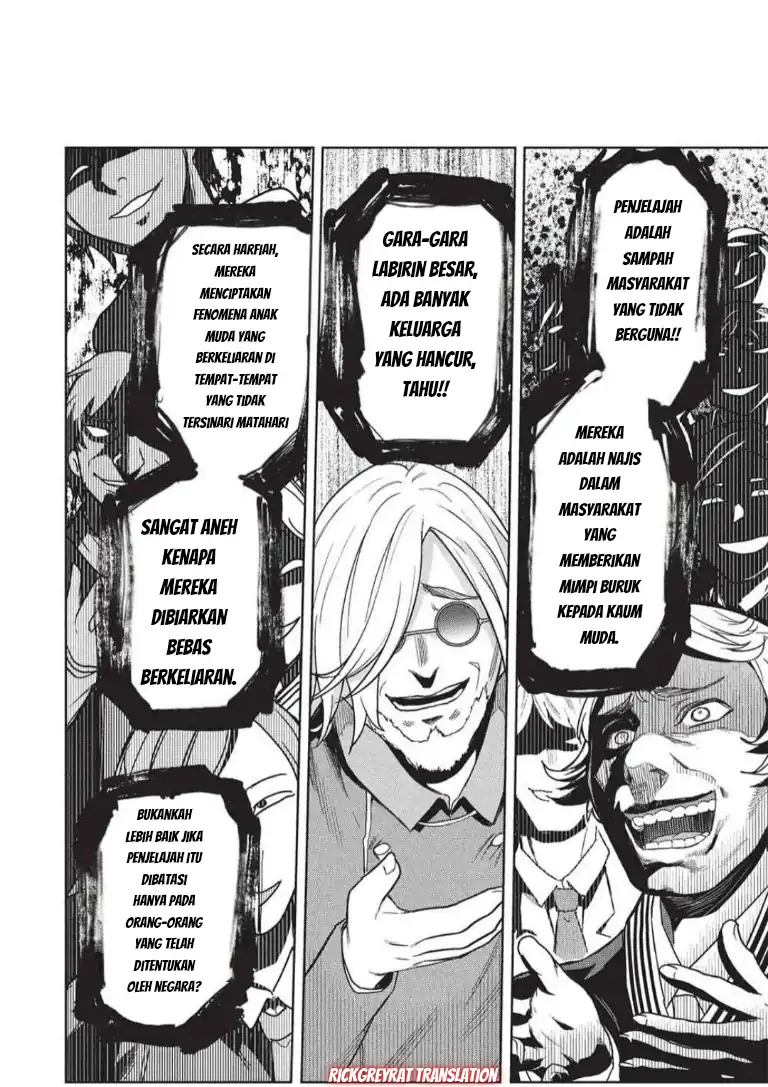 Gal to Dungeon to Shuukai Okure no Tansaku Eiyuutan ~Moto Legend Ima wa Wakeari tei Rank Tansakushana Ore ga, S-Kyuu Gal ni Natsukare Makutte Ikusei wo Makase Sareta~ Chapter 7 - halaman 19