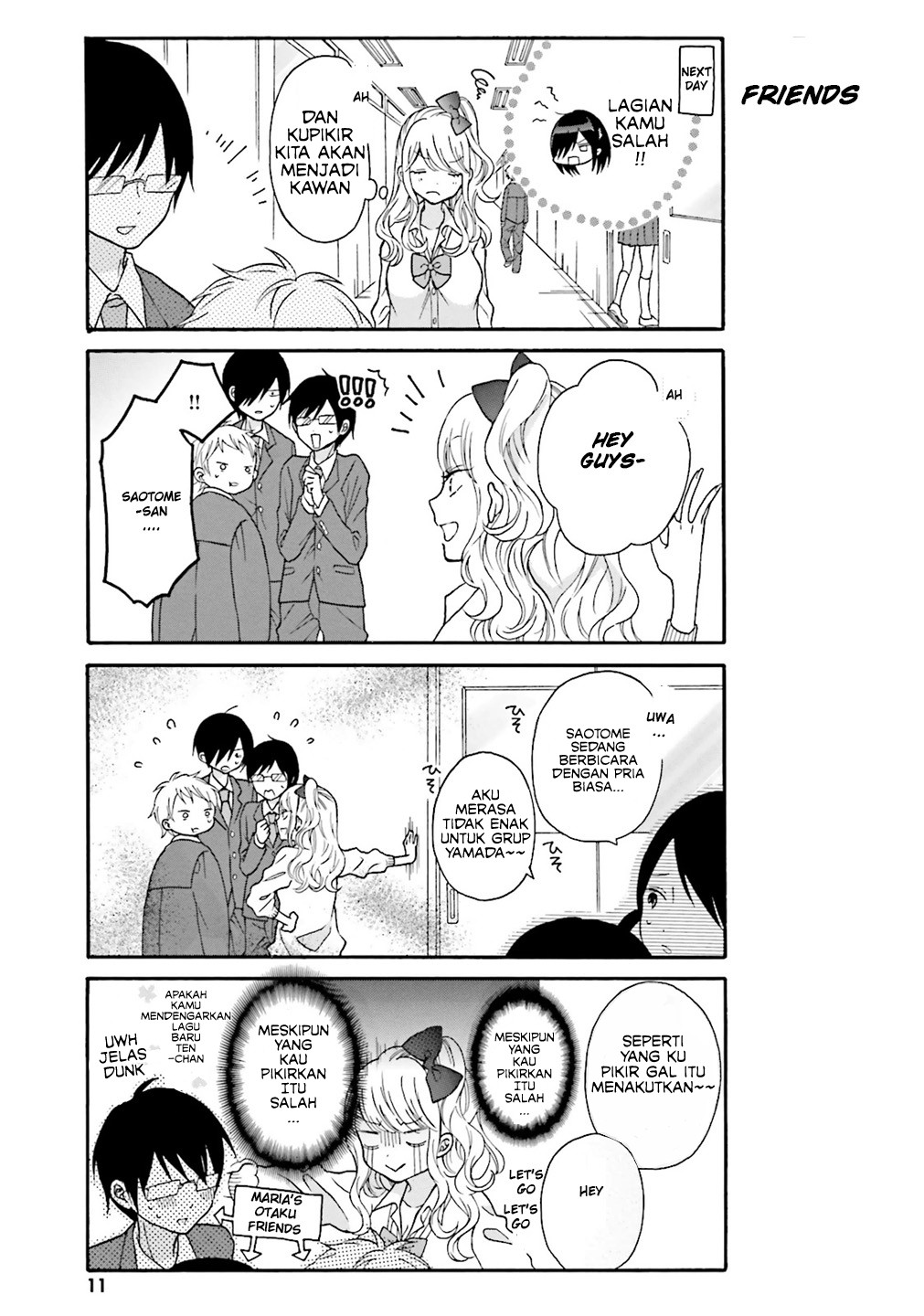 Gal to Otaku wa Wakariaenai. Chapter 1 - halaman 10
