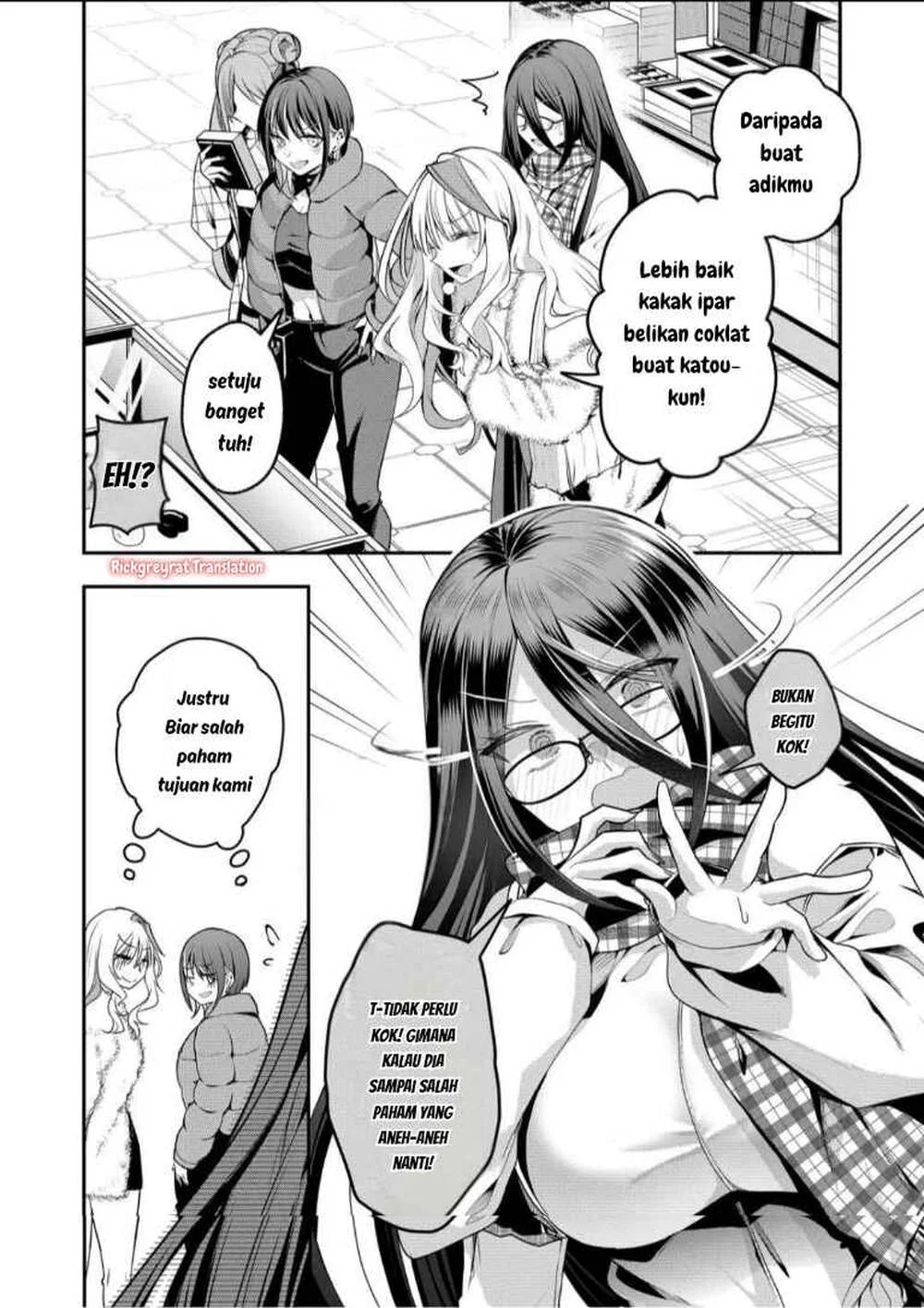 Gal Yome no Himitsua Chapter 56 - halaman 4