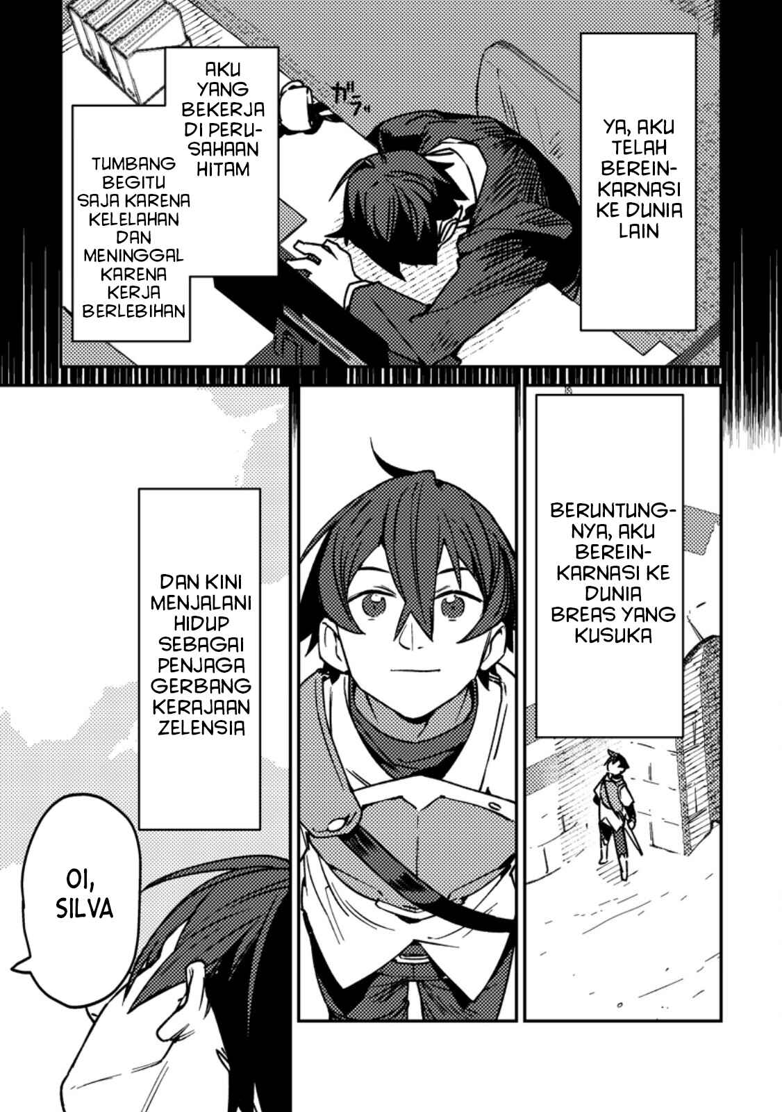 Game Chishiki de Saikyou ni Natta Mob Heishi wa, Shin no Jitsuryoku wo Kakushitai Chapter 1 - halaman 4
