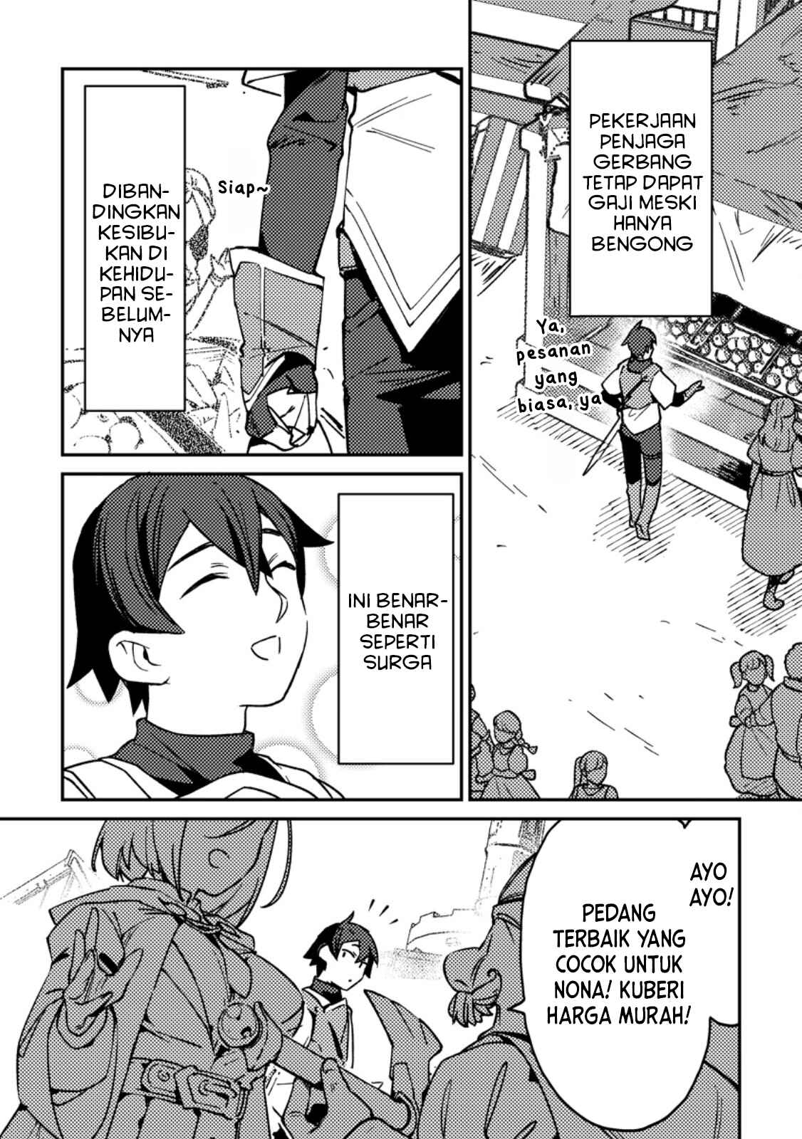 Game Chishiki de Saikyou ni Natta Mob Heishi wa, Shin no Jitsuryoku wo Kakushitai Chapter 1 - halaman 6