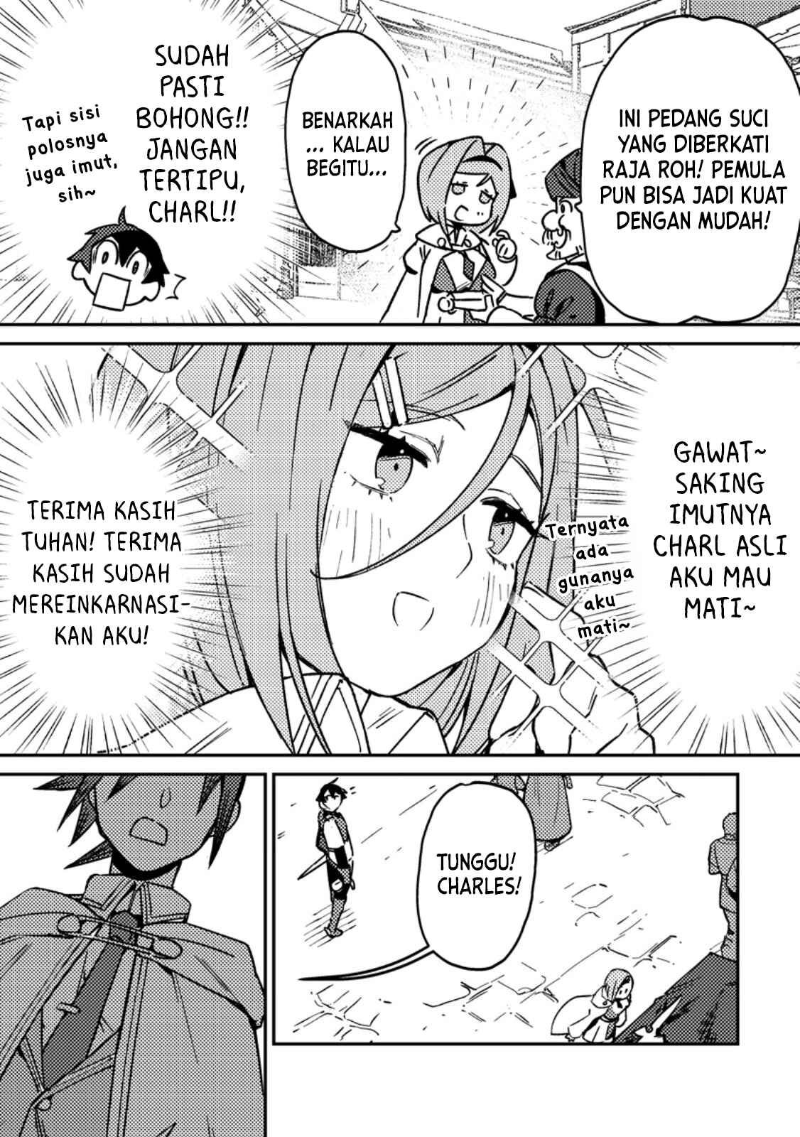Game Chishiki de Saikyou ni Natta Mob Heishi wa, Shin no Jitsuryoku wo Kakushitai Chapter 1 - halaman 8