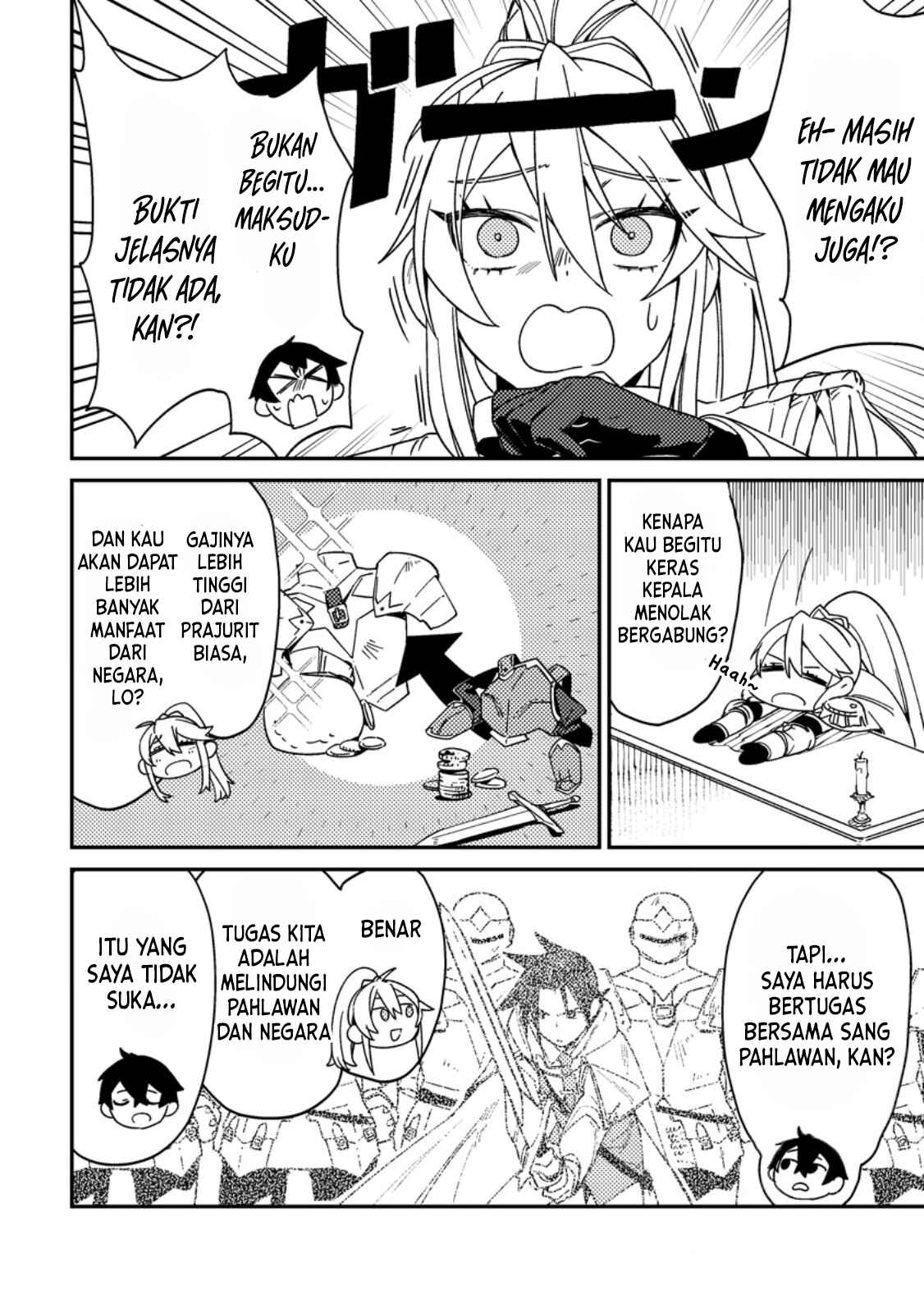 Game Chishiki de Saikyou ni Natta Mob Heishi wa, Shin no Jitsuryoku wo Kakushitai Chapter 2.1 - halaman 10