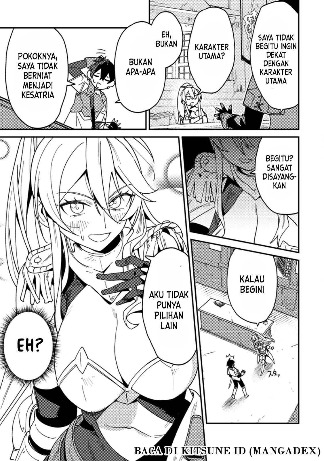 Game Chishiki de Saikyou ni Natta Mob Heishi wa, Shin no Jitsuryoku wo Kakushitai Chapter 2.1 - halaman 11