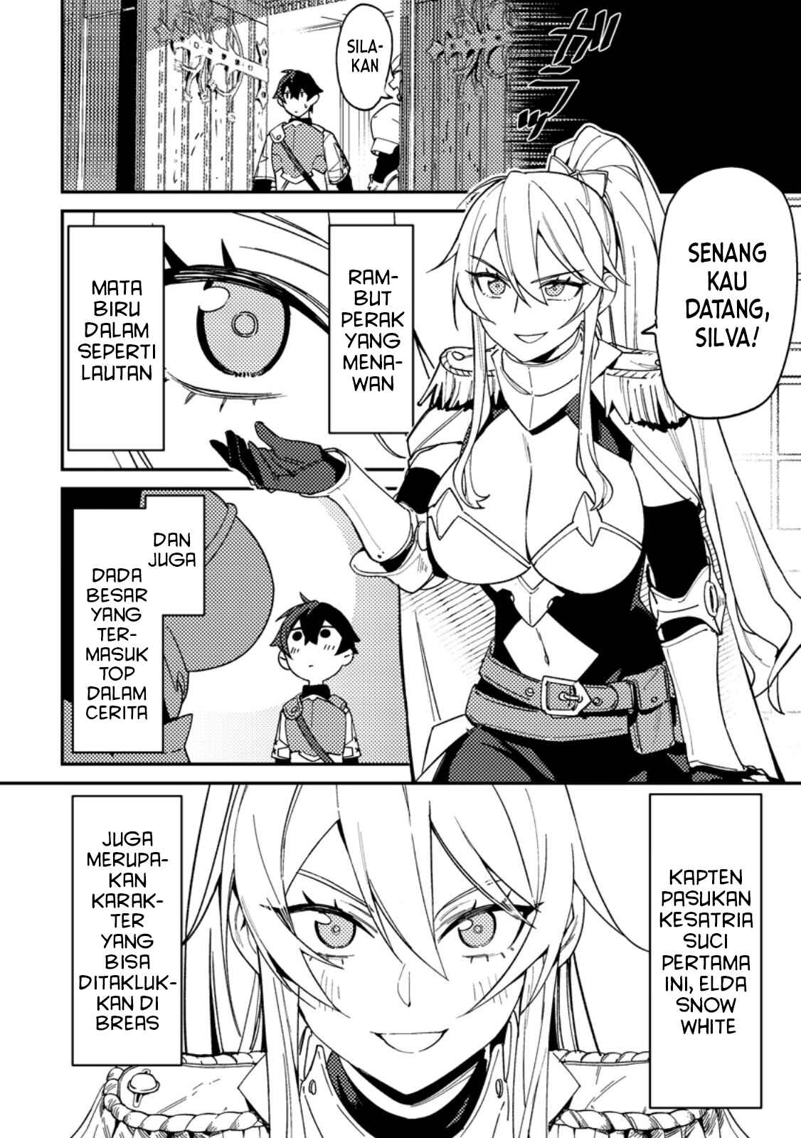 Game Chishiki de Saikyou ni Natta Mob Heishi wa, Shin no Jitsuryoku wo Kakushitai Chapter 2.1 - halaman 6