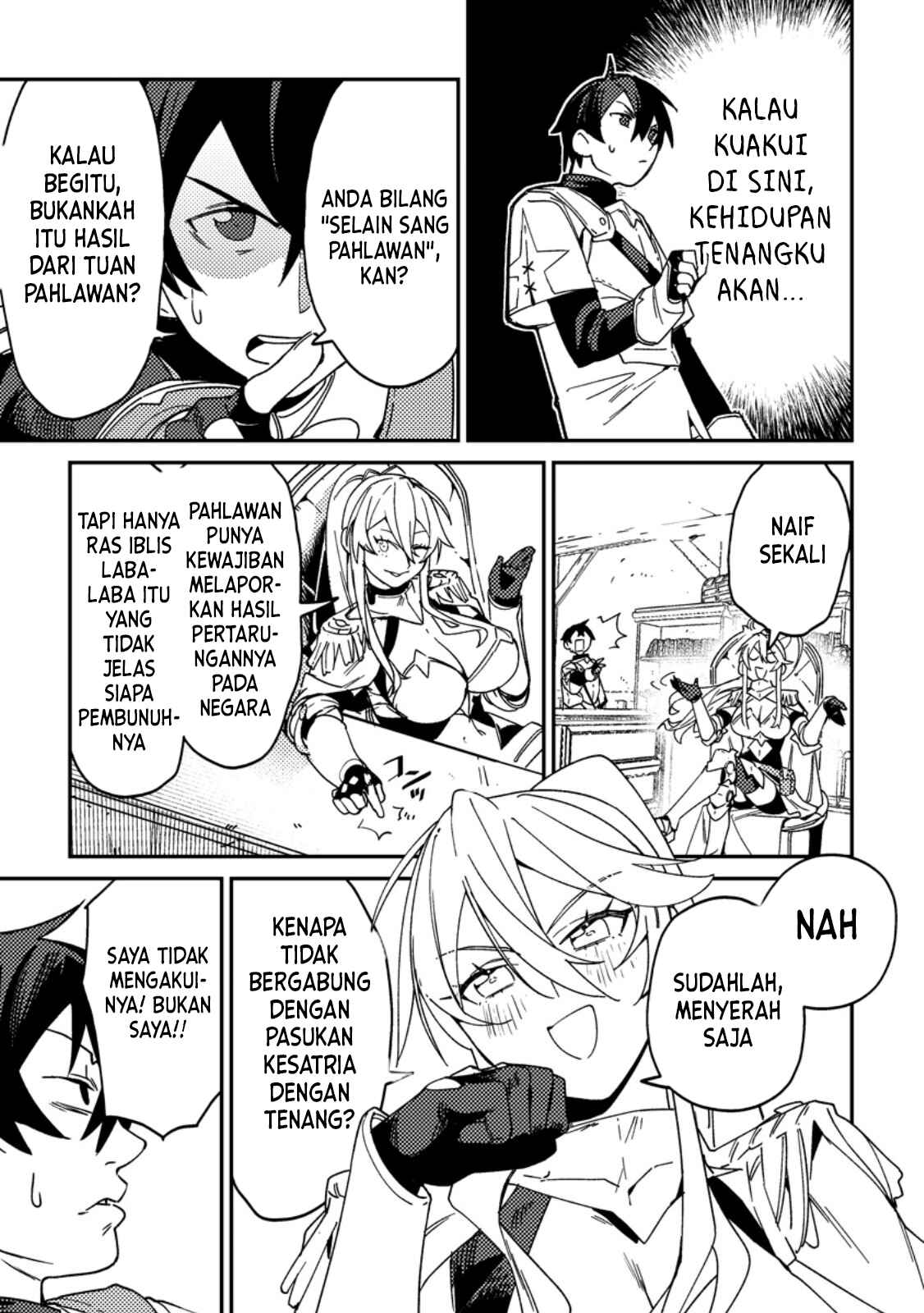 Game Chishiki de Saikyou ni Natta Mob Heishi wa, Shin no Jitsuryoku wo Kakushitai Chapter 2.1 - halaman 9