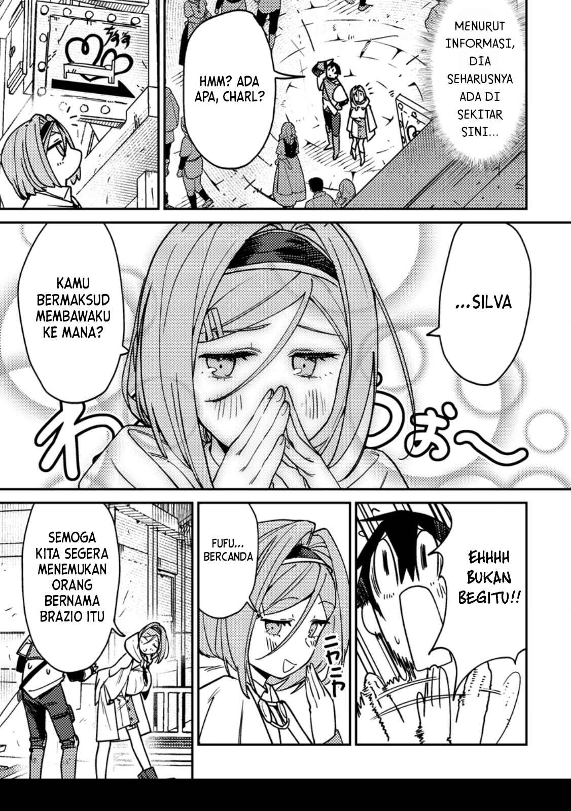 Game Chishiki de Saikyou ni Natta Mob Heishi wa, Shin no Jitsuryoku wo Kakushitai Chapter 2.3 - halaman 2