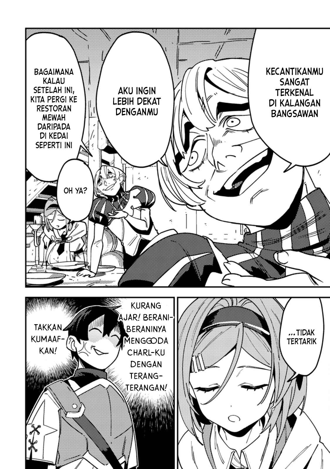 Game Chishiki de Saikyou ni Natta Mob Heishi wa, Shin no Jitsuryoku wo Kakushitai Chapter 3.1 - halaman 2