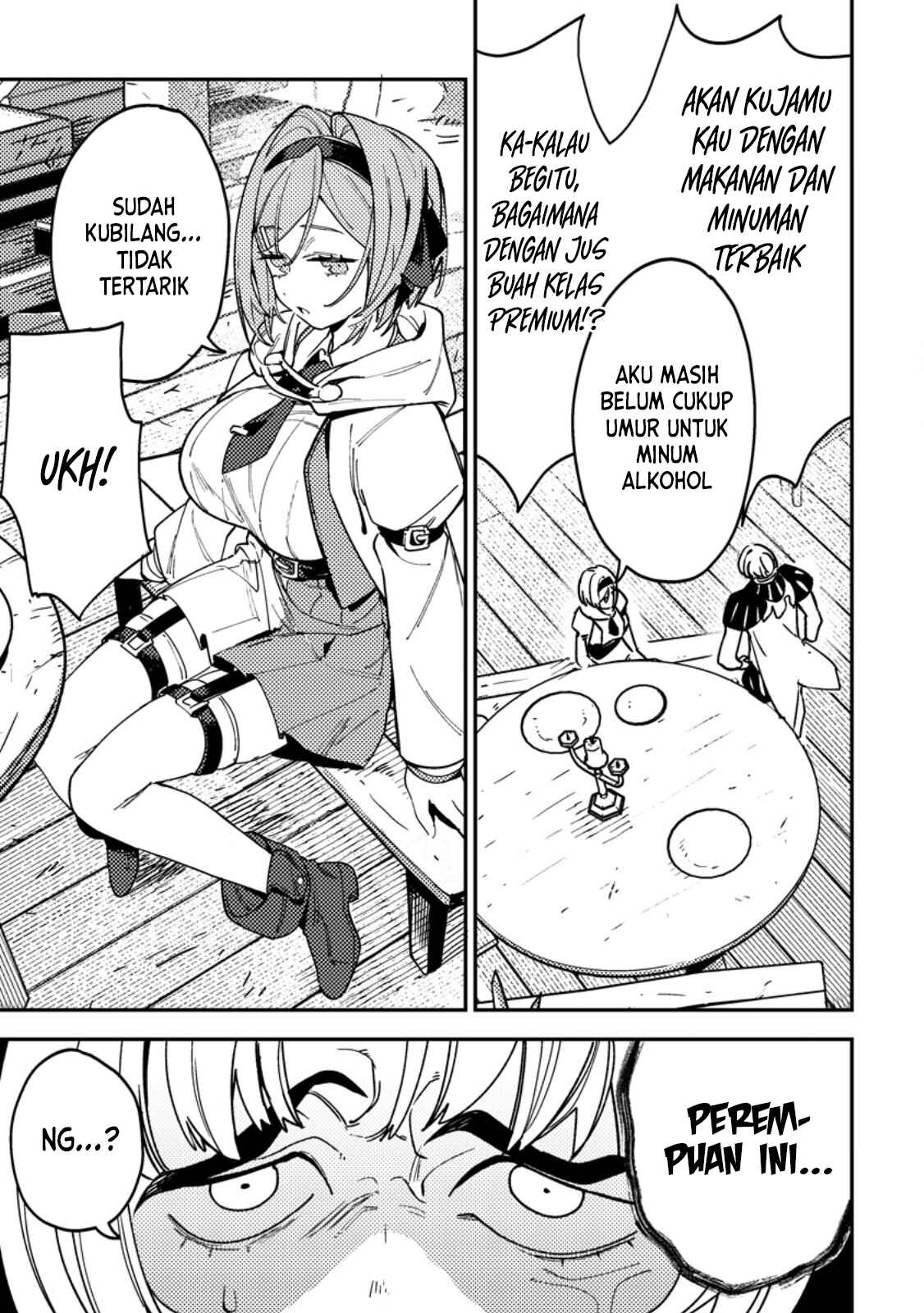 Game Chishiki de Saikyou ni Natta Mob Heishi wa, Shin no Jitsuryoku wo Kakushitai Chapter 3.1 - halaman 3