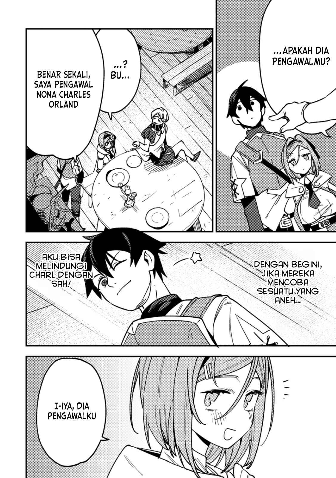 Game Chishiki de Saikyou ni Natta Mob Heishi wa, Shin no Jitsuryoku wo Kakushitai Chapter 3.1 - halaman 4