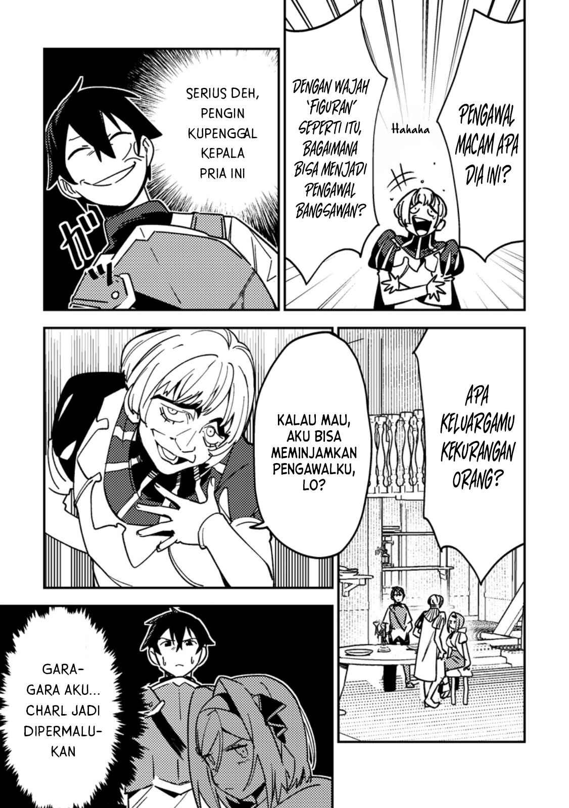 Game Chishiki de Saikyou ni Natta Mob Heishi wa, Shin no Jitsuryoku wo Kakushitai Chapter 3.1 - halaman 5