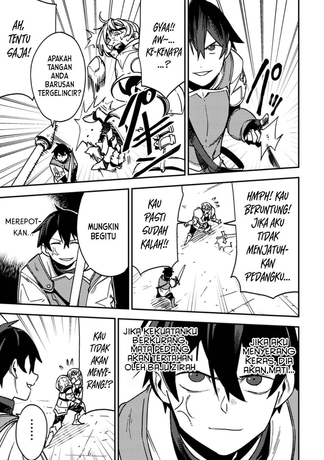 Game Chishiki de Saikyou ni Natta Mob Heishi wa, Shin no Jitsuryoku wo Kakushitai Chapter 3.2 - halaman 7