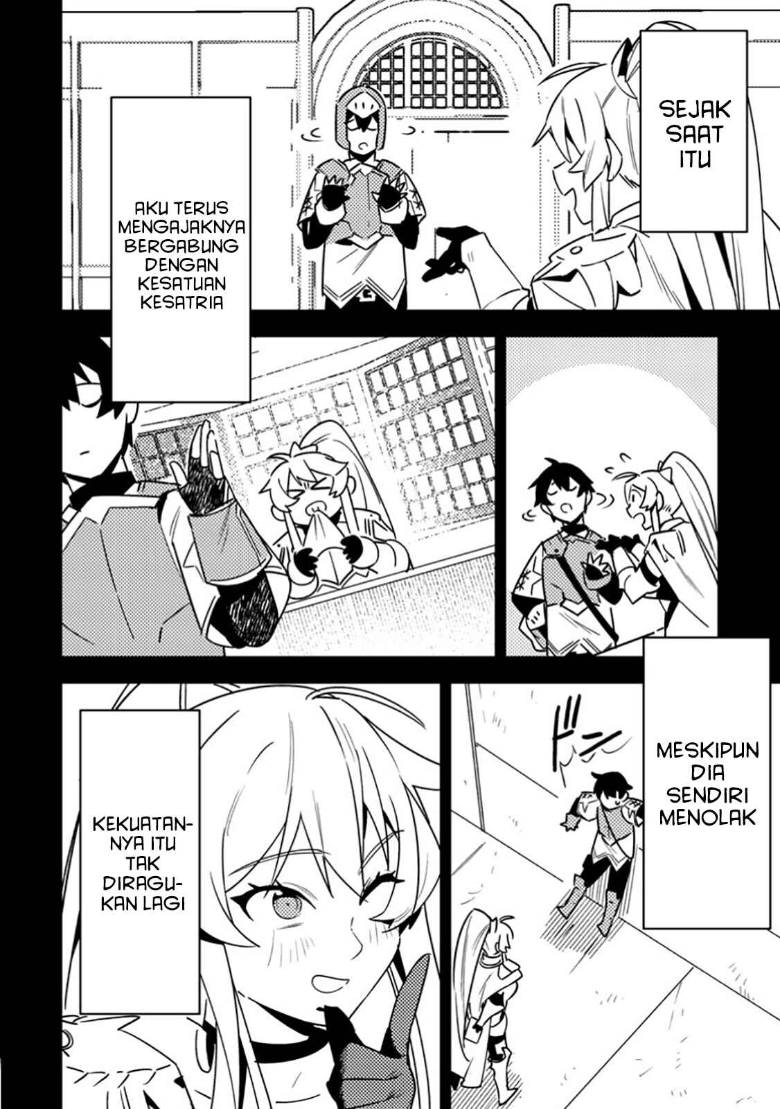 Game Chishiki de Saikyou ni Natta Mob Heishi wa, Shin no Jitsuryoku wo Kakushitai Chapter 4.3 - halaman 5