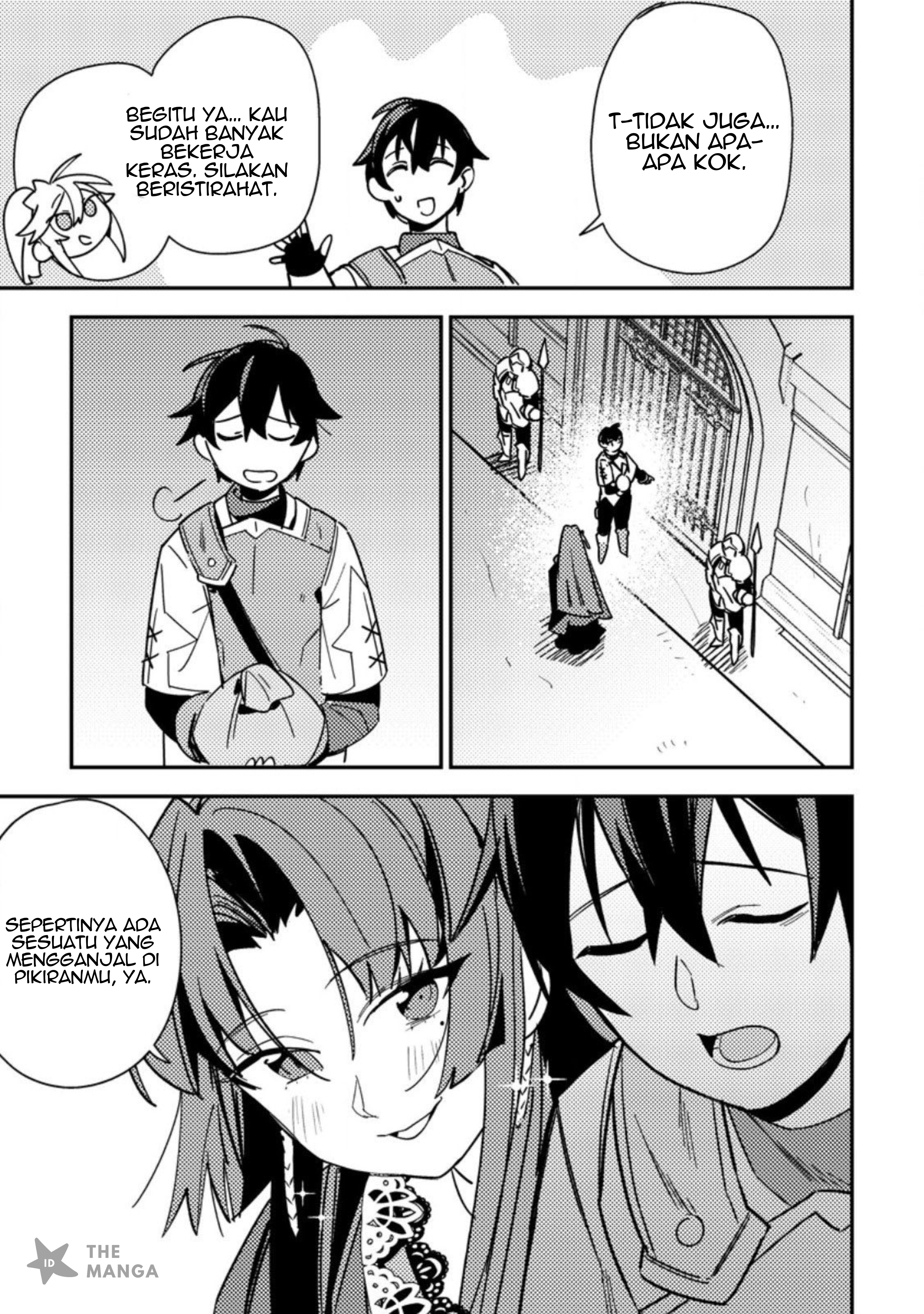Game Chishiki de Saikyou ni Natta Mob Heishi wa, Shin no Jitsuryoku wo Kakushitai Chapter 7.3 - halaman 2