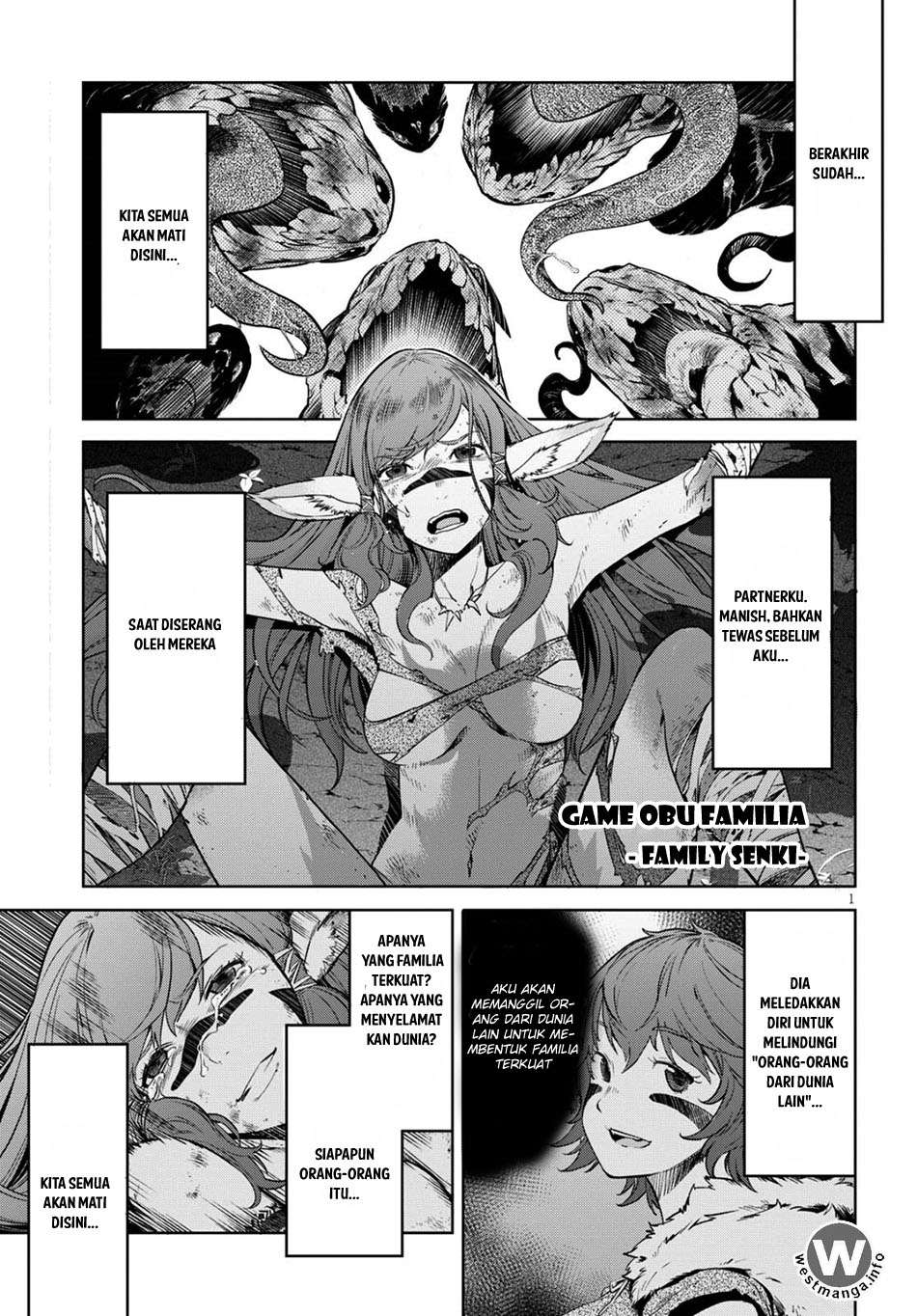 Game obu Familia - Family Senki Chapter 2 - halaman 1