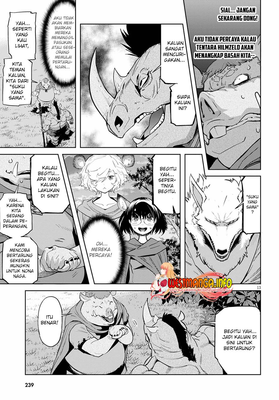 Game obu Familia - Family Senki Chapter 38 - halaman 16