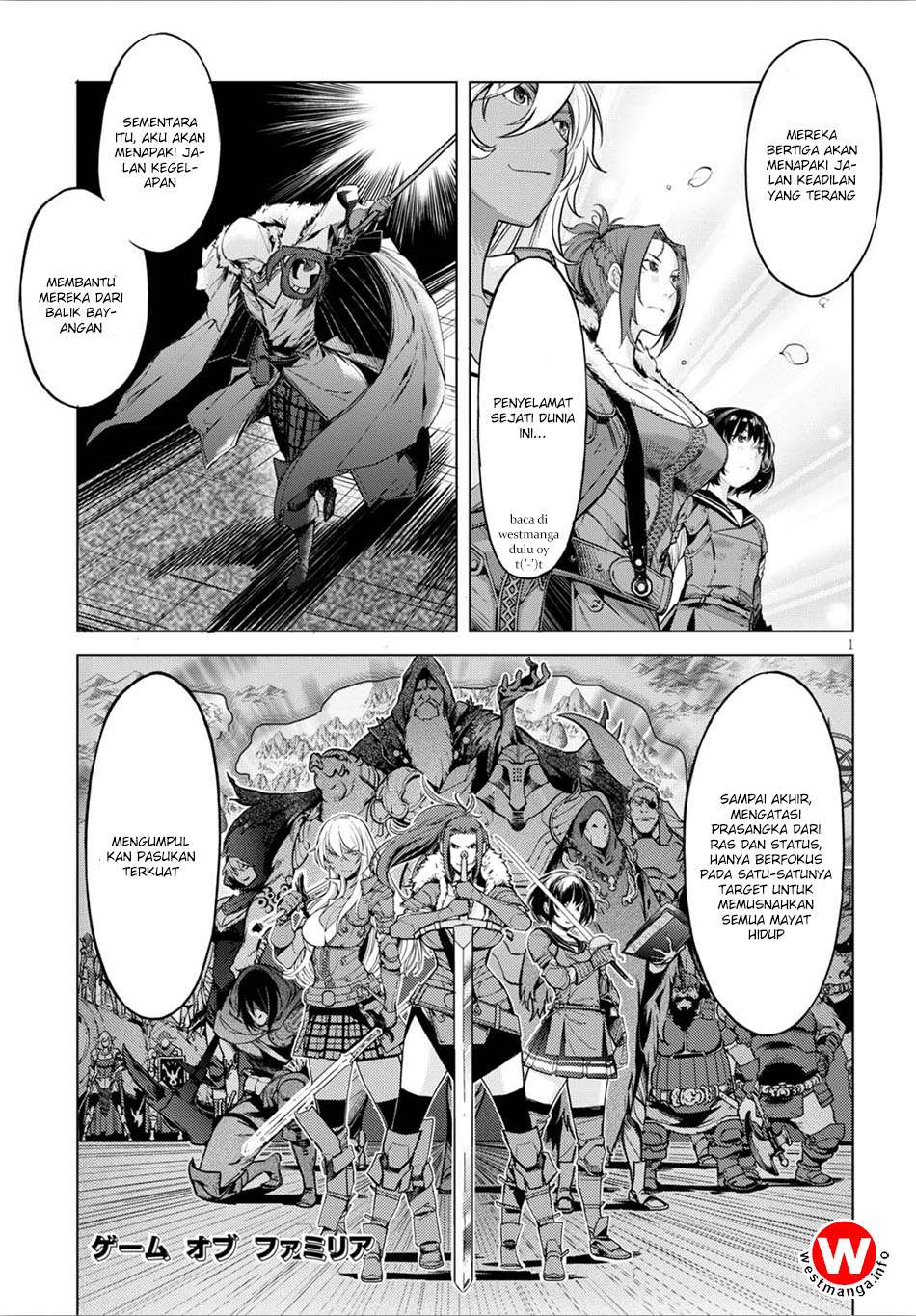 Game obu Familia - Family Senki Chapter 4 - halaman 1