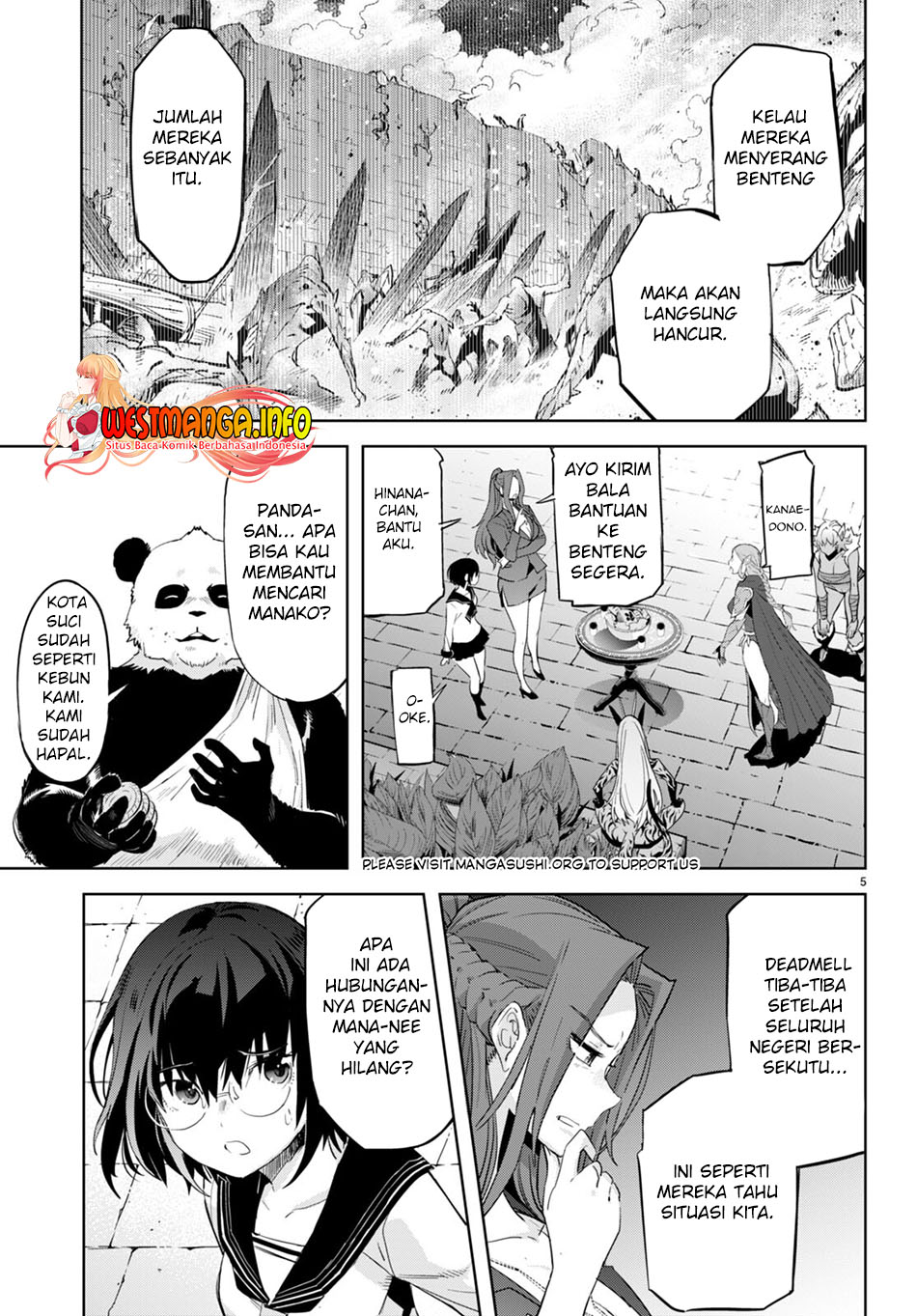 Game obu Familia - Family Senki Chapter 55 - halaman 7