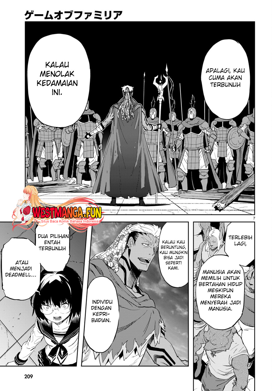 Game obu Familia - Family Senki Chapter 61 - halaman 9