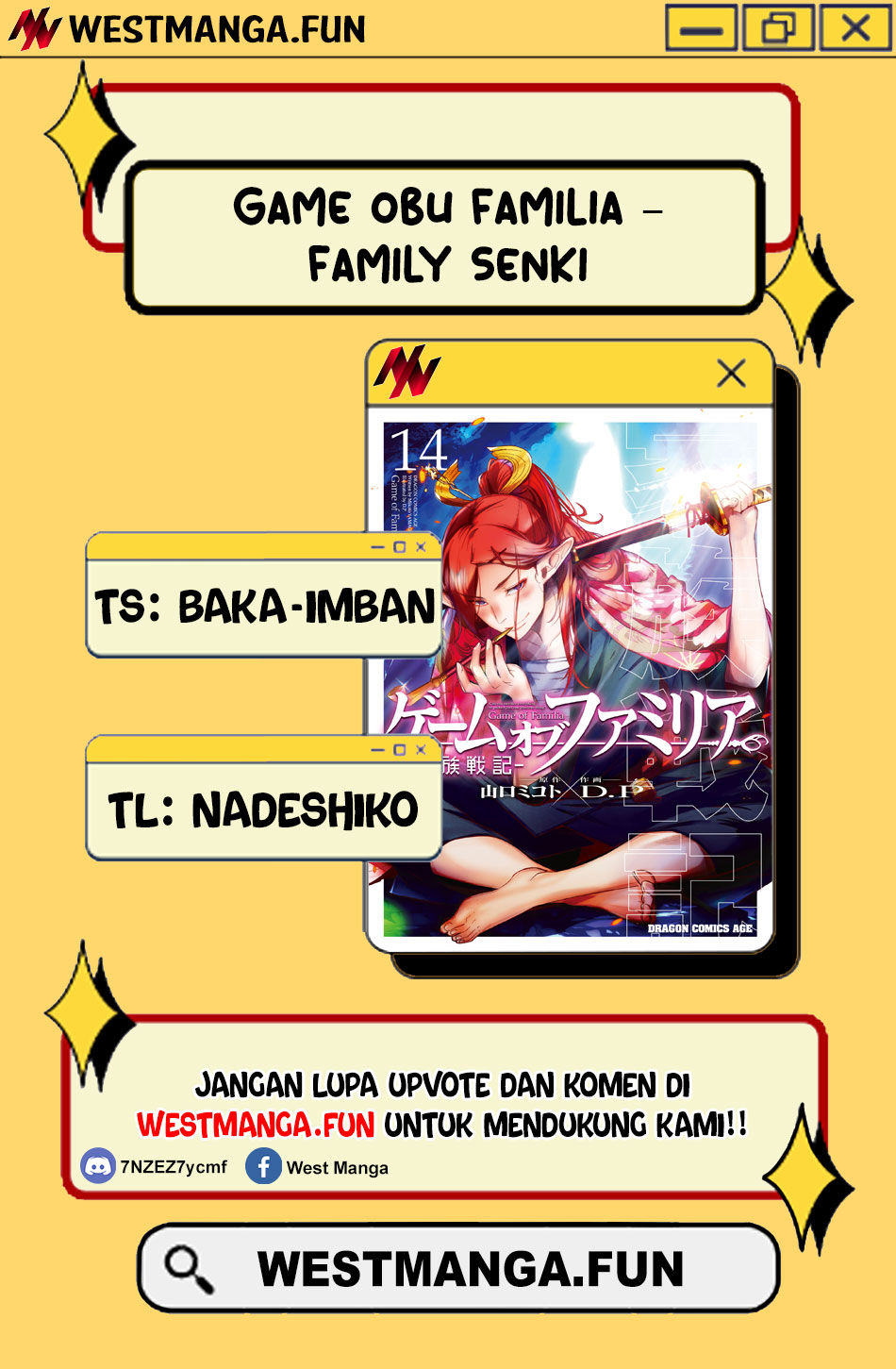 Game obu Familia - Family Senki Chapter 70 - halaman 3