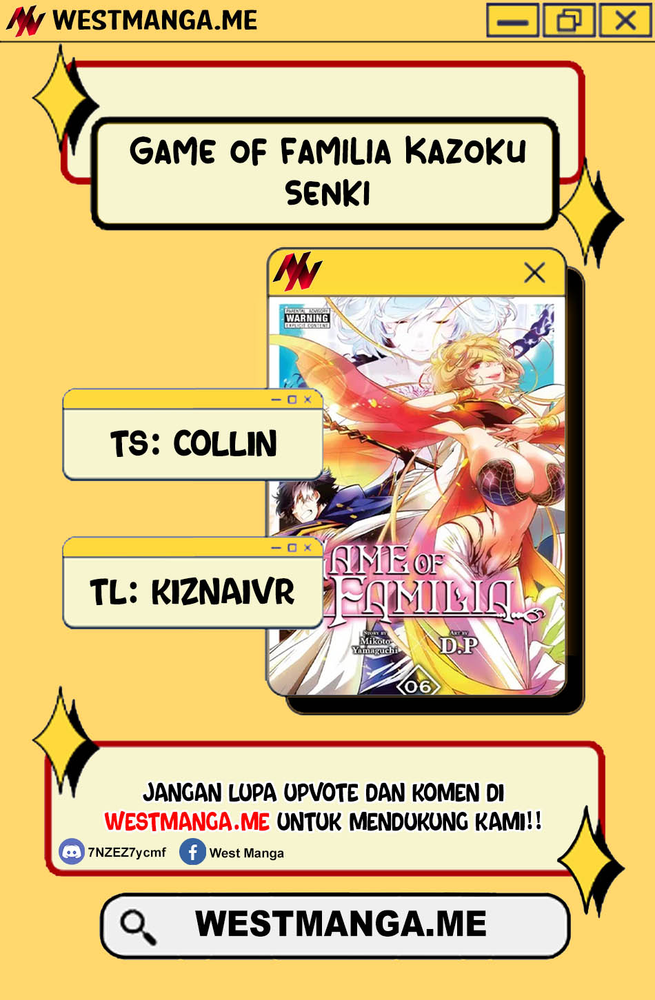 Game obu Familia - Family Senki Chapter 72 - halaman 4