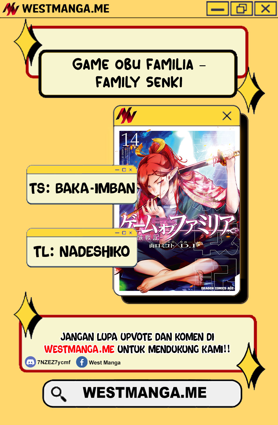 Game obu Familia - Family Senki Chapter 73 - halaman 3