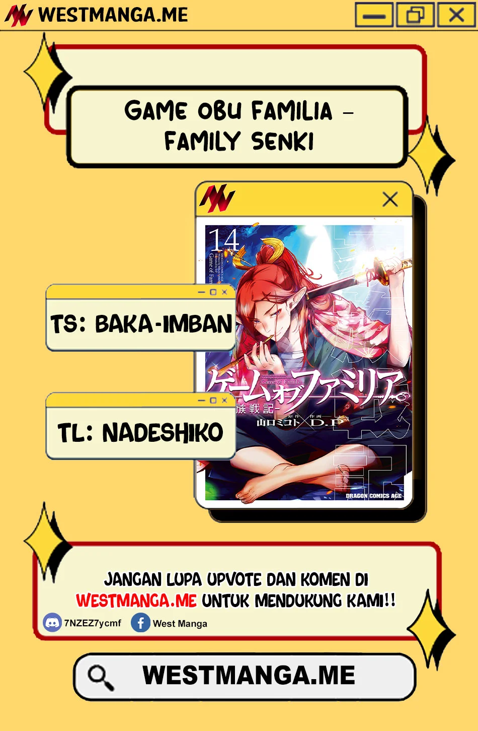 Game obu Familia - Family Senki Chapter 77 - halaman 2