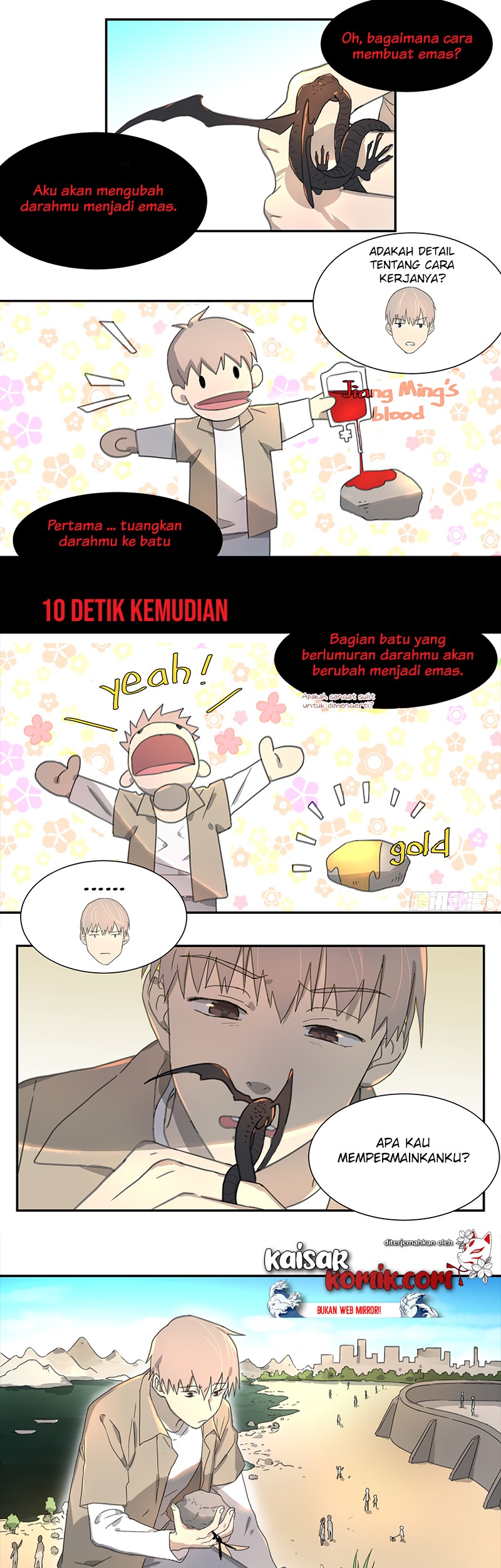 Game of the Strong Chapter 3 - halaman 6