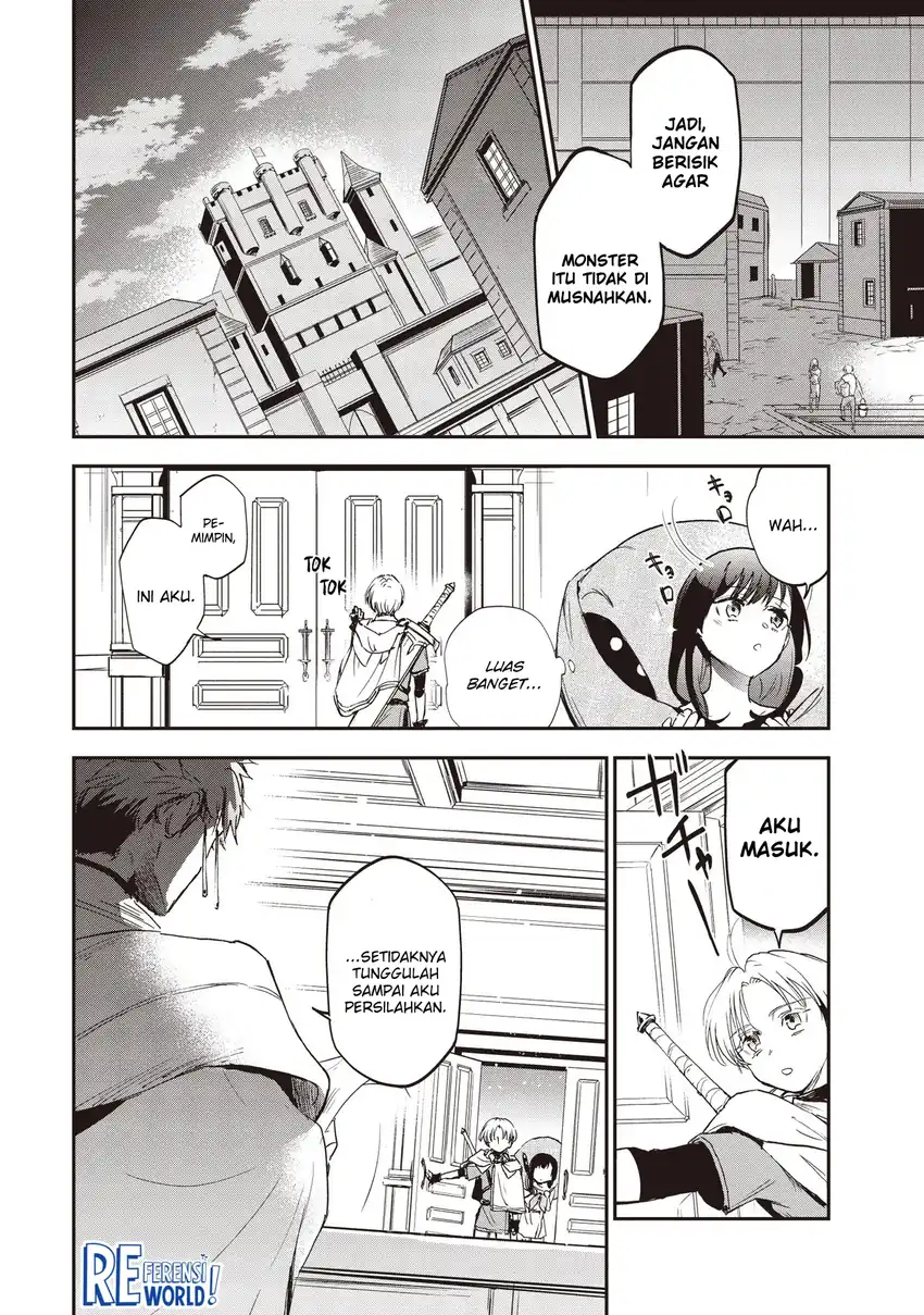Game Sekai de Mamono ni Tensei shiteshimatta Ore, Zense de Oshi datta Heroine wo Hirotteshimau Chapter 2.2 - halaman 9