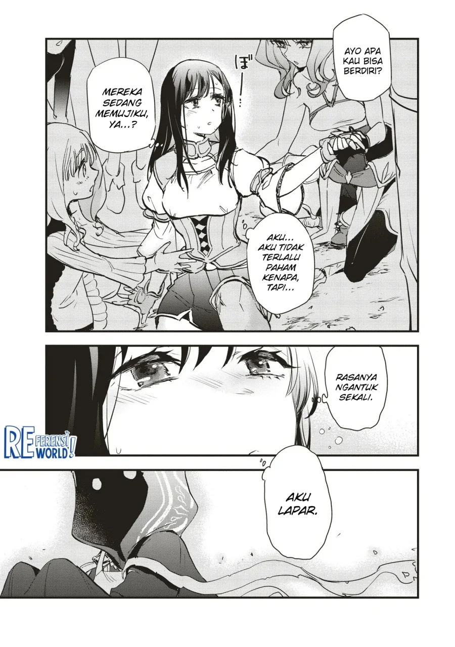 Game Sekai de Mamono ni Tensei shiteshimatta Ore, Zense de Oshi datta Heroine wo Hirotteshimau Chapter 5.2 - halaman 13
