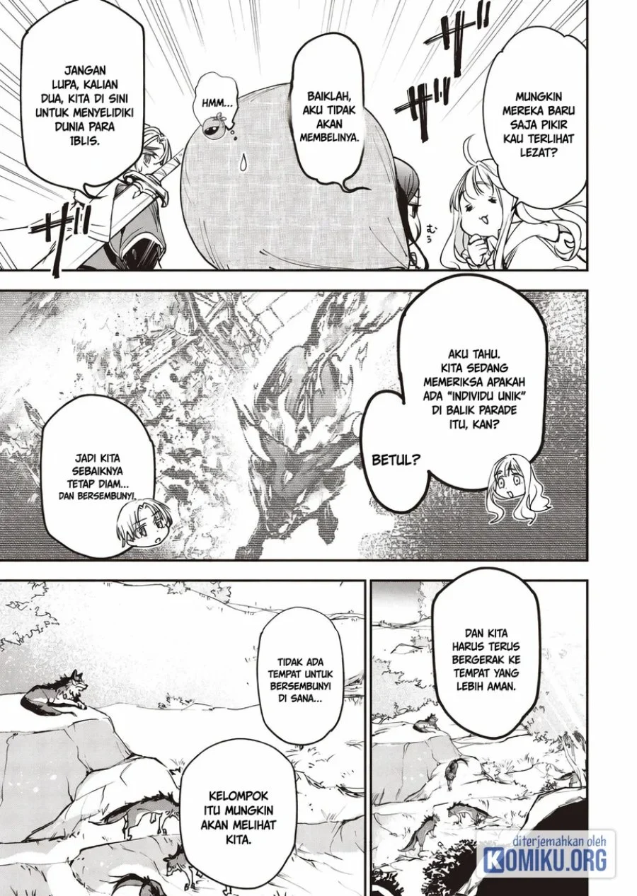 Game Sekai de Mamono ni Tensei shiteshimatta Ore, Zense de Oshi datta Heroine wo Hirotteshimau Chapter 8.2 - halaman 7