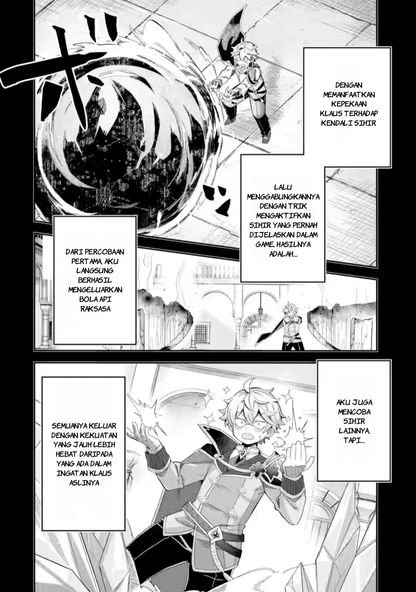Game Sekai no Mob Akuyaku ni Tensei shita node Last Boss wo Mezashitemita: Nazeka Rekidai Saikou no Meikun to Agamerareteirun desu ga, Dareka Riyuu wo Oshiete Kudasai! Chapter 1 - halaman 10