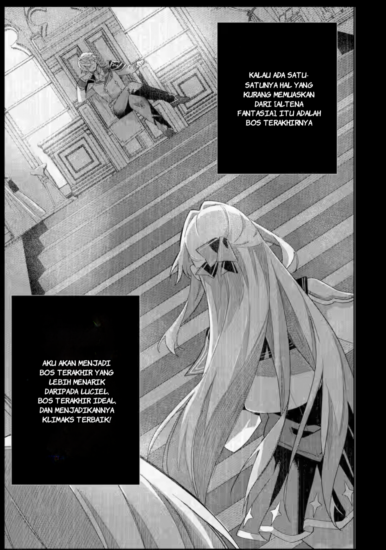 Game Sekai no Mob Akuyaku ni Tensei shita node Last Boss wo Mezashitemita: Nazeka Rekidai Saikou no Meikun to Agamerareteirun desu ga, Dareka Riyuu wo Oshiete Kudasai! Chapter 1 - halaman 13