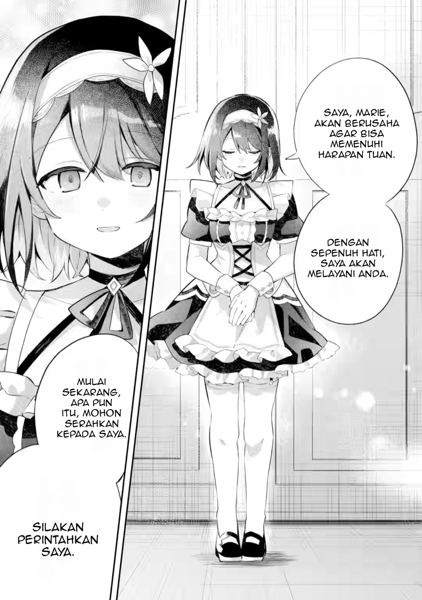 Game Sekai no Mob Akuyaku ni Tensei shita node Last Boss wo Mezashitemita: Nazeka Rekidai Saikou no Meikun to Agamerareteirun desu ga, Dareka Riyuu wo Oshiete Kudasai! Chapter 4.3 - halaman 9