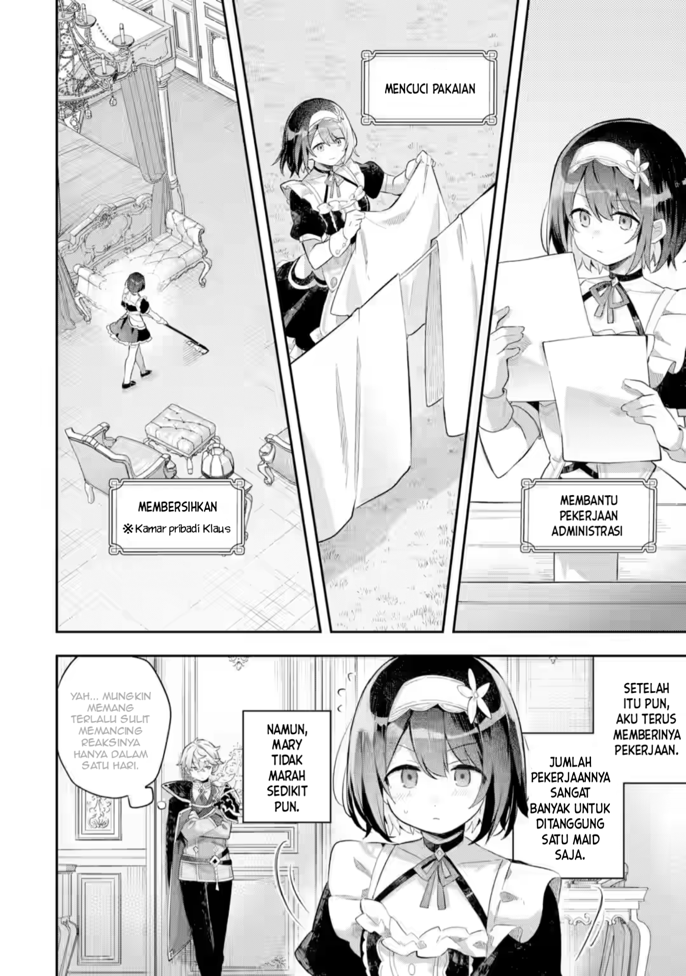 Game Sekai no Mob Akuyaku ni Tensei shita node Last Boss wo Mezashitemita: Nazeka Rekidai Saikou no Meikun to Agamerareteirun desu ga, Dareka Riyuu wo Oshiete Kudasai! Chapter 4.5 - halaman 9