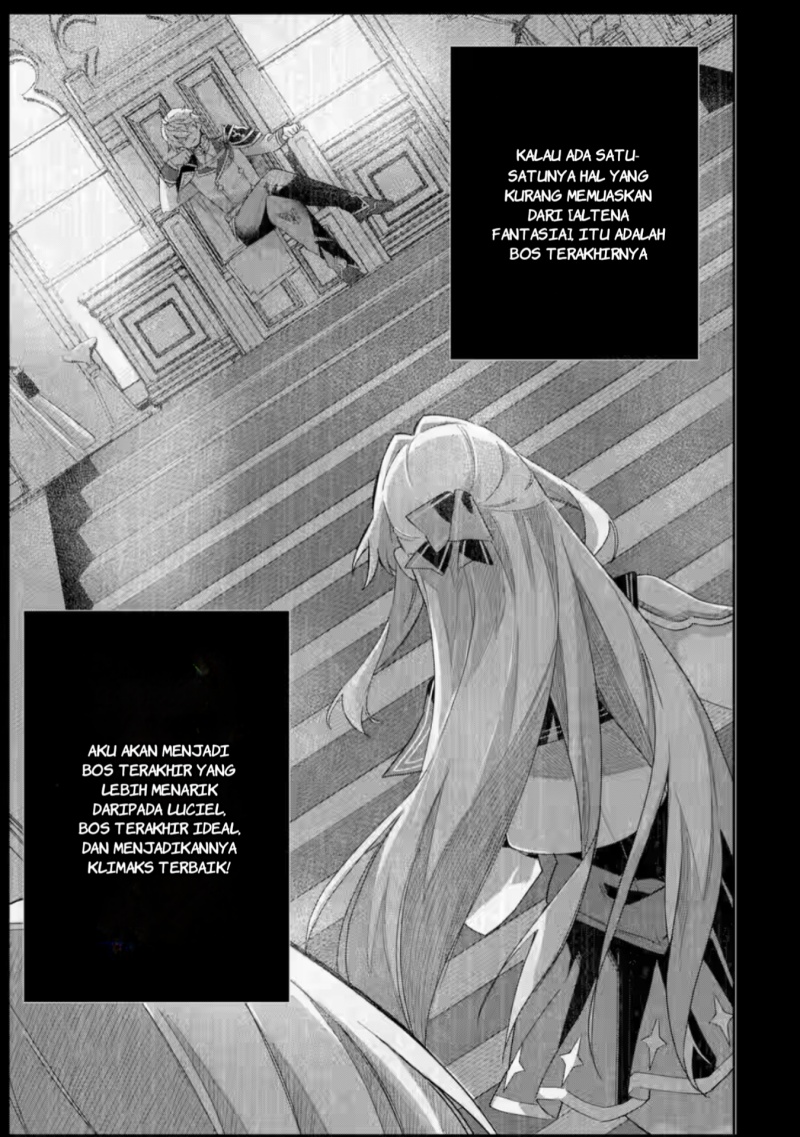 Game Sekai no mobu akuyaku ni tensei shita node Last bos wo mezashite mita Chapter 1 - halaman 13
