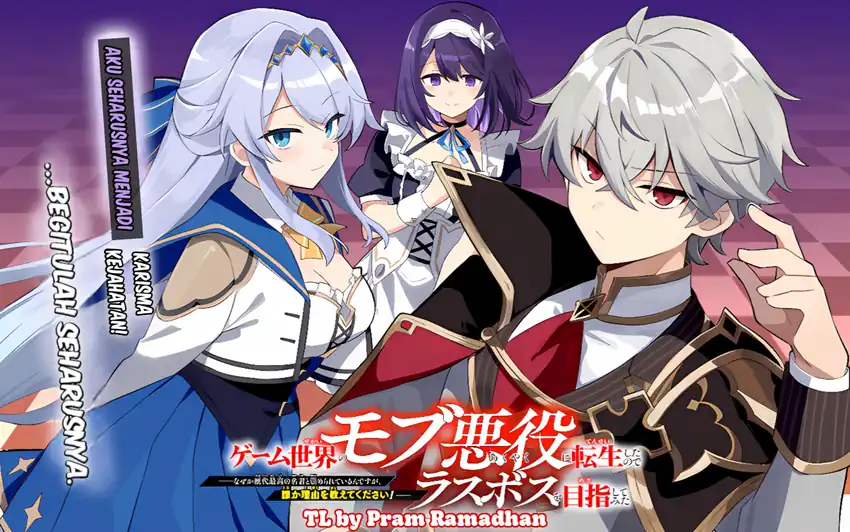 Game Sekai no mobu akuyaku ni tensei shita node Last bos wo mezashite mita Chapter 5.2 - halaman 1