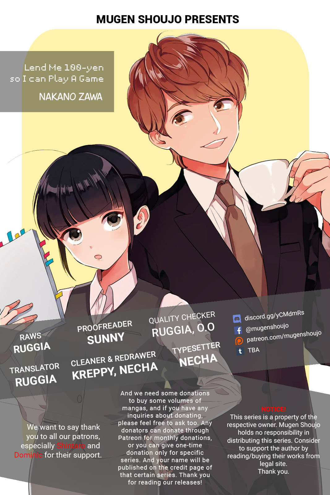 Game Yaru kara 100-en Kashite! Chapter 6 - halaman 1